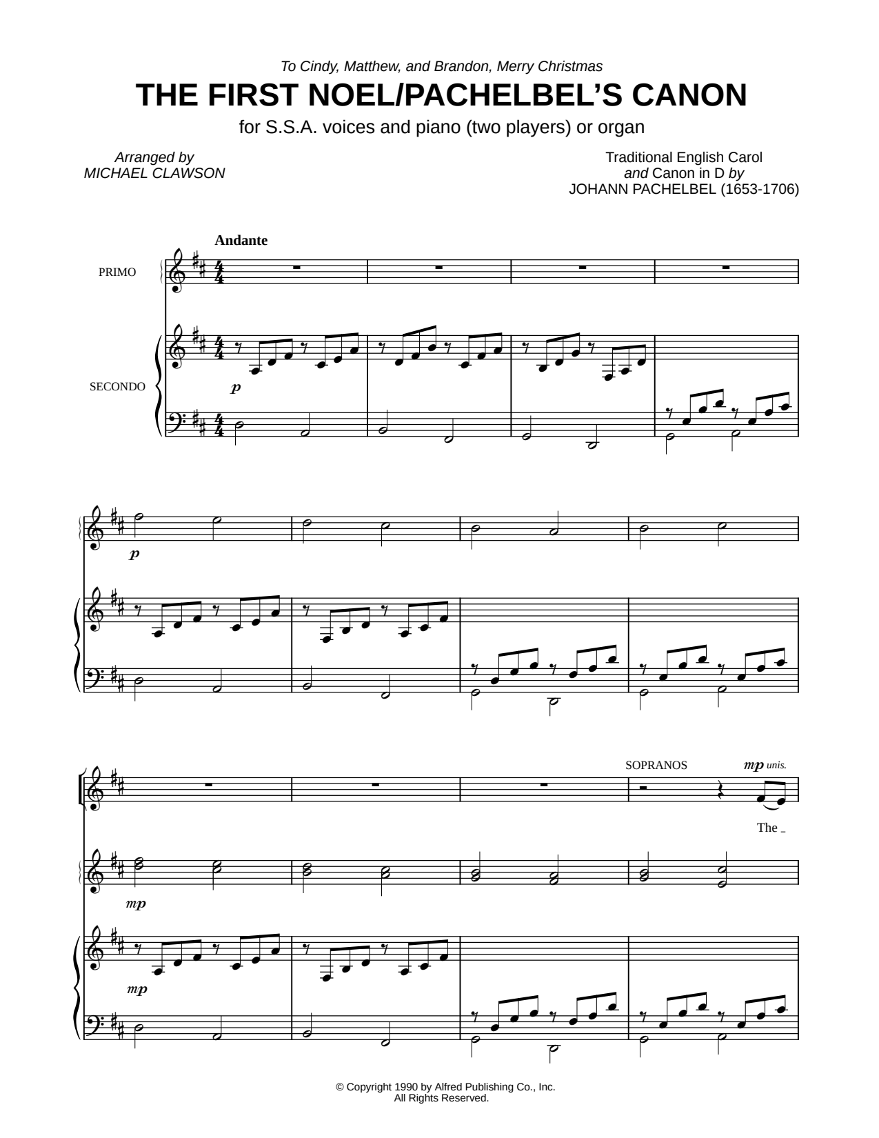 The First Noel / Pachelbel's Canon