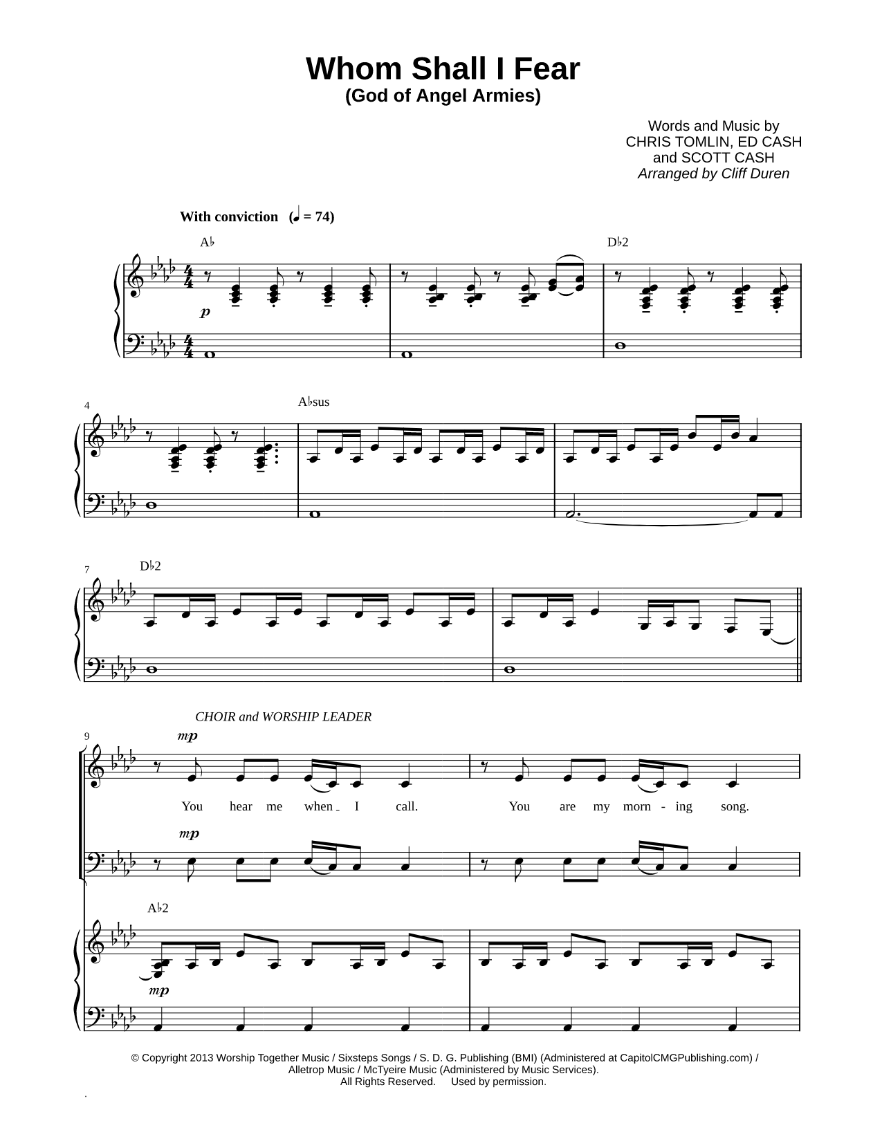 Whom Shall I Fear (God of Angel Armies)