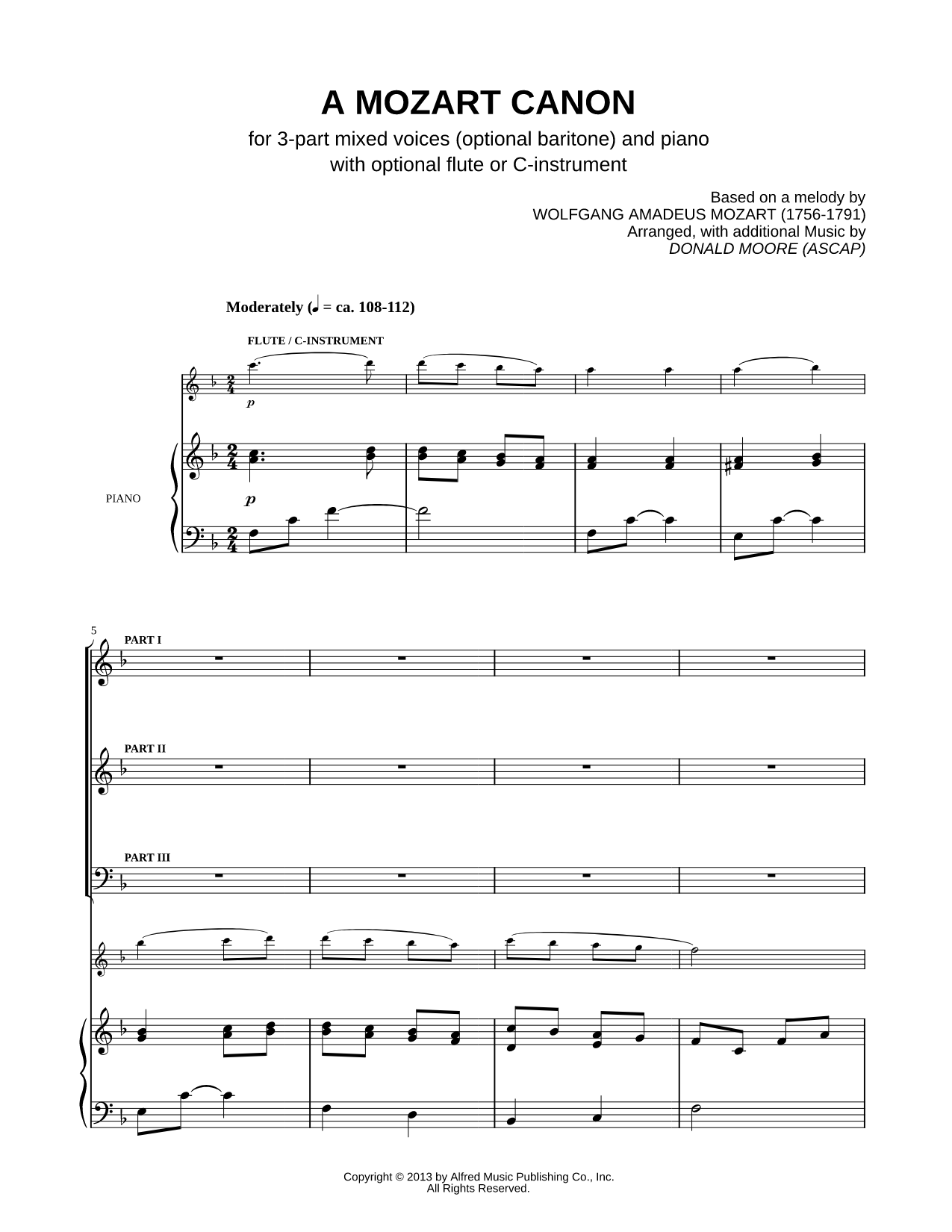 A Mozart Canon