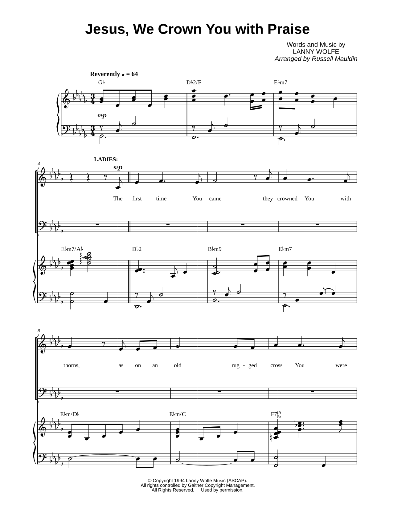 Jesus, We Crown You With Praise