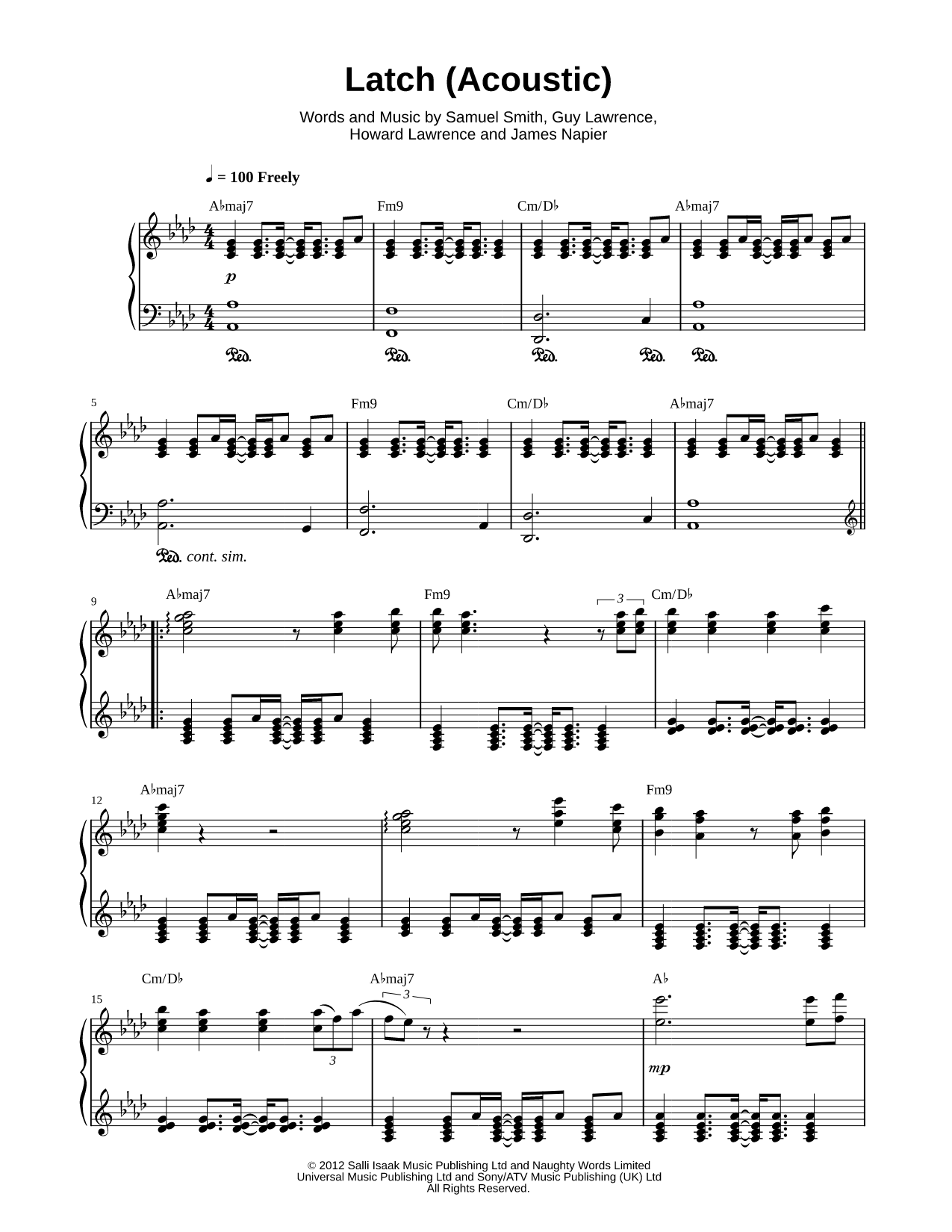 Latch (Acoustic)