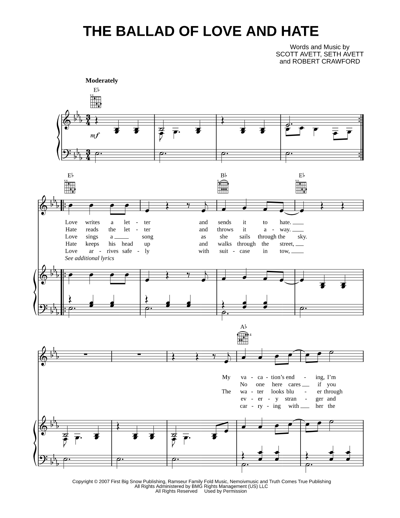 The Ballad of Love and Hate