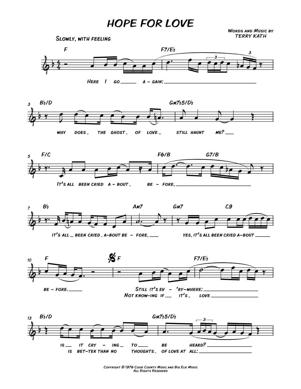 Hope for Love