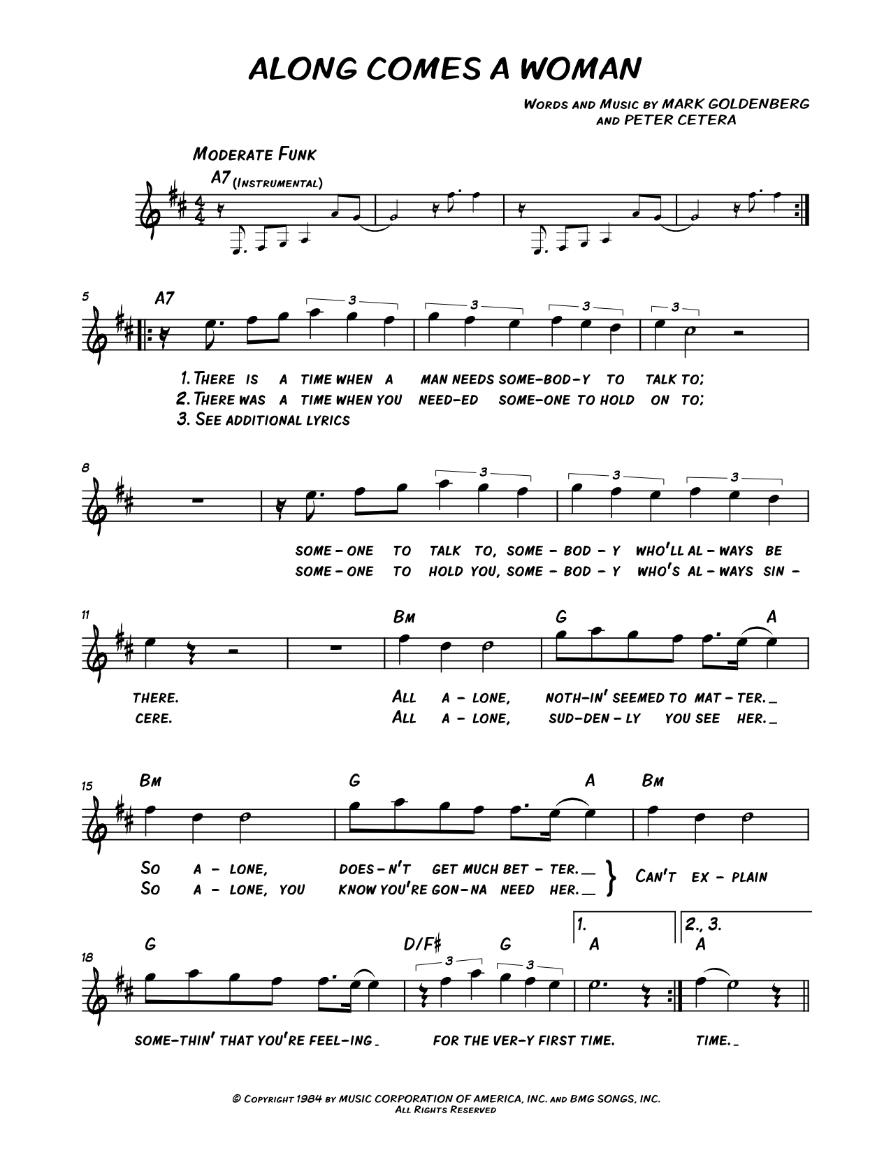 Along Comes a Woman