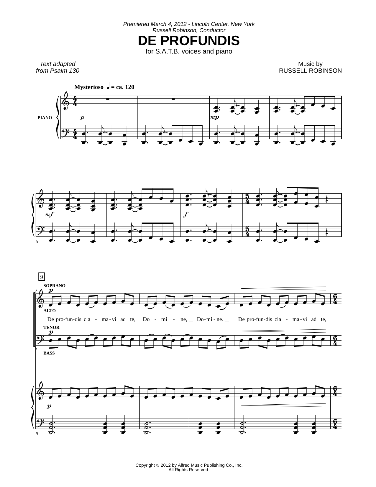 De Profundis