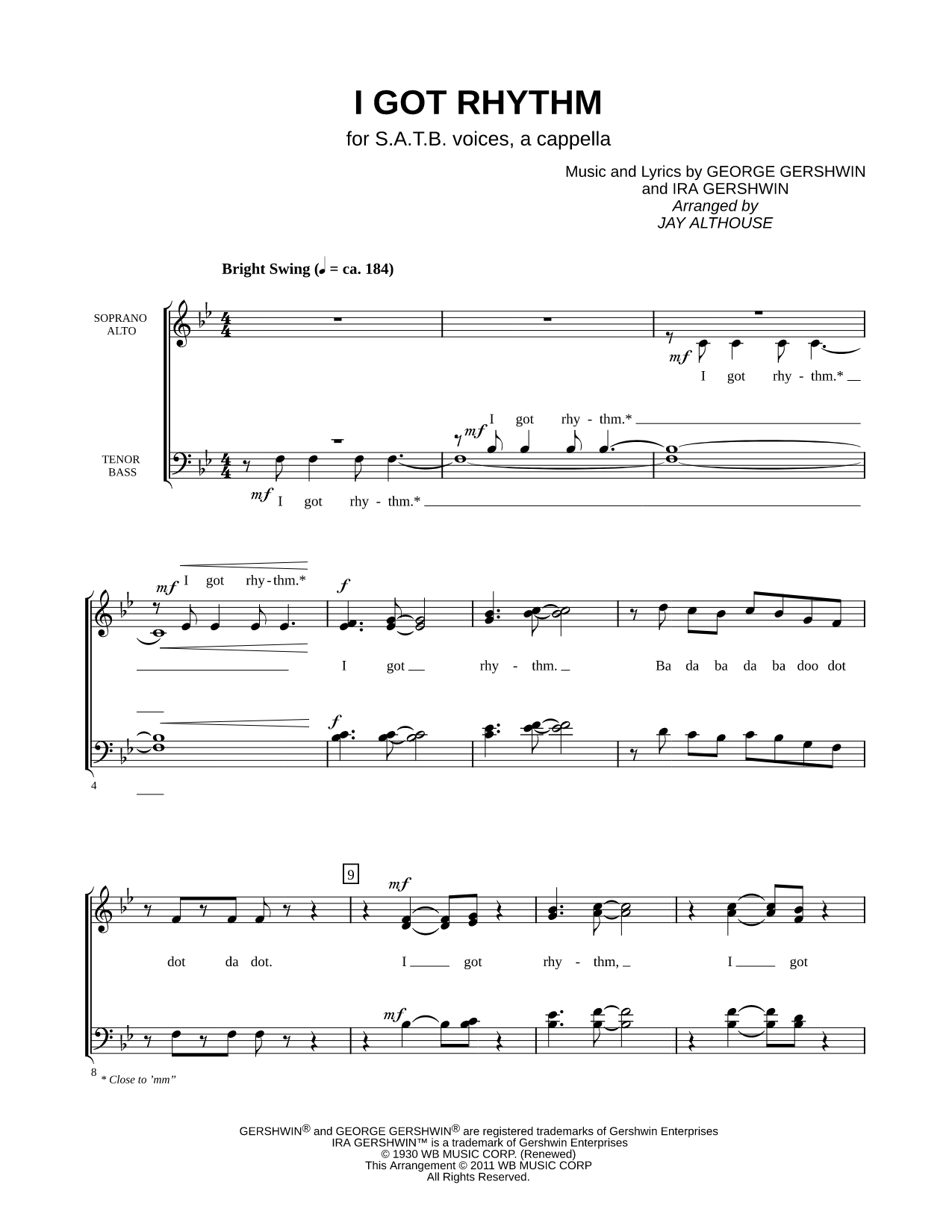 I Got Rhythm