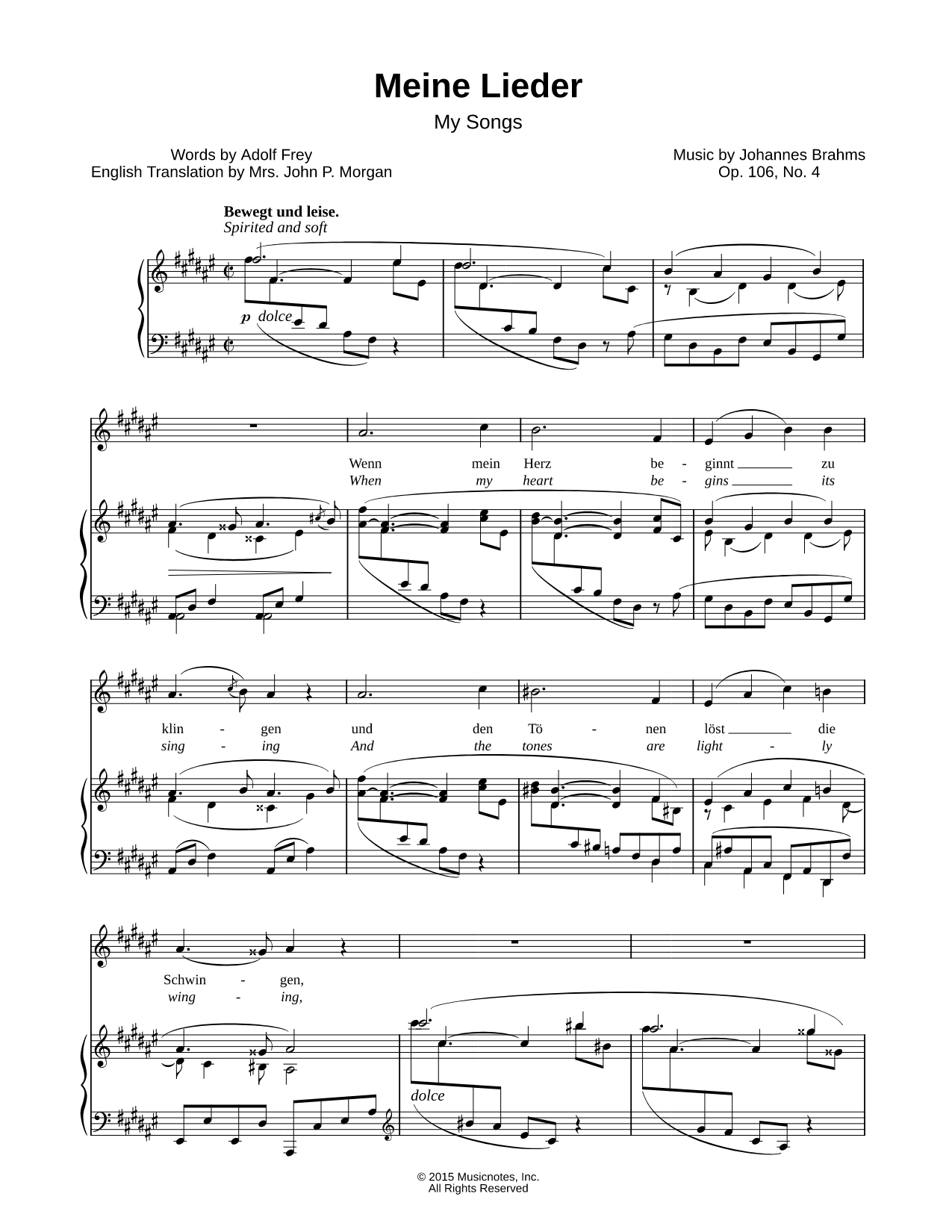 Meine Lieder