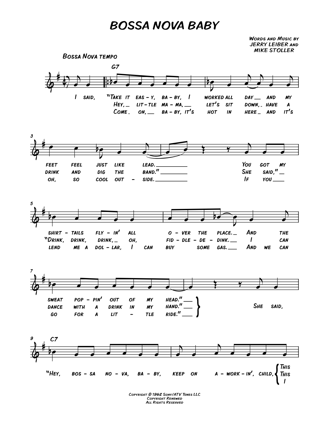 Bossa Nova Baby