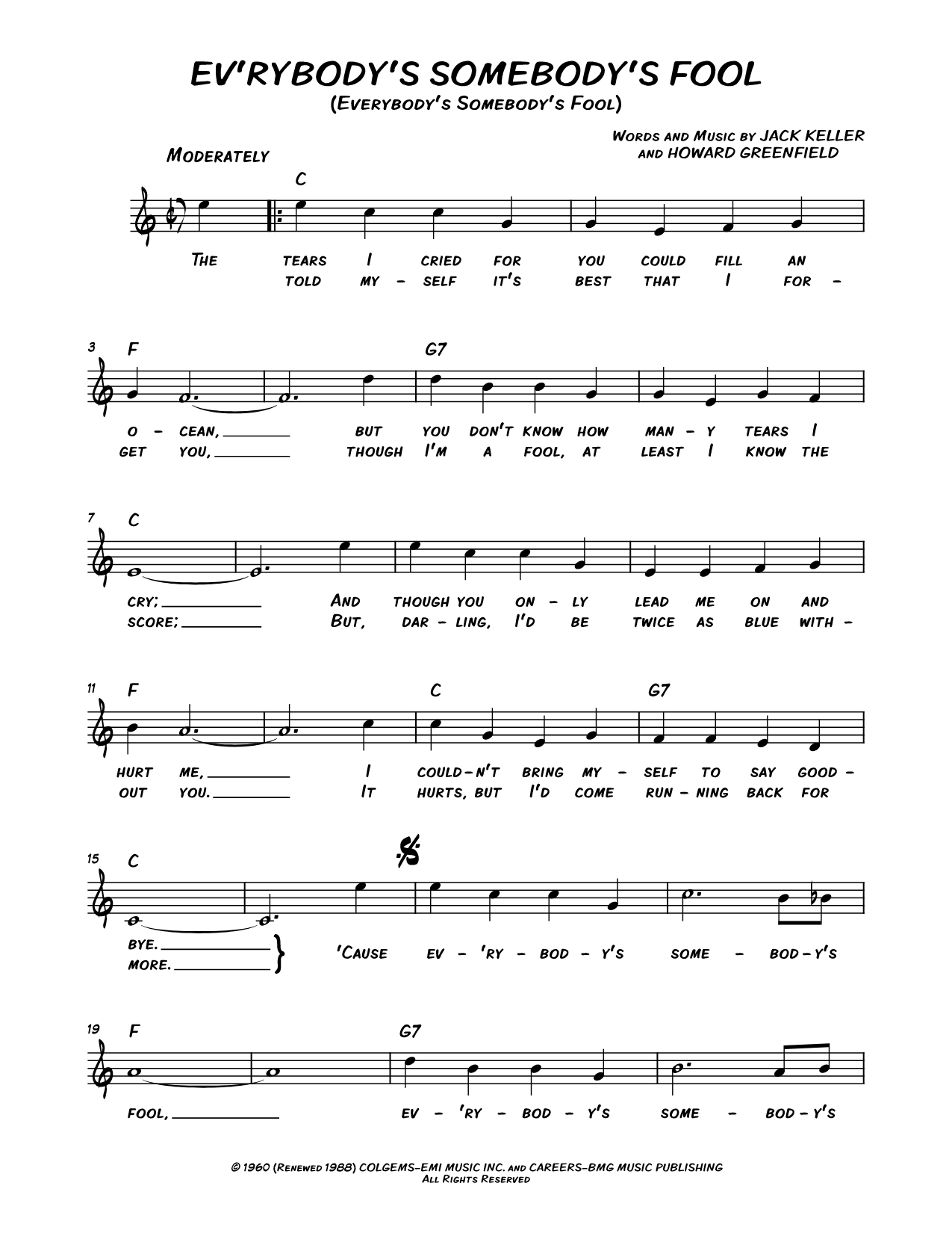 Ev'rybody's Somebody's Fool