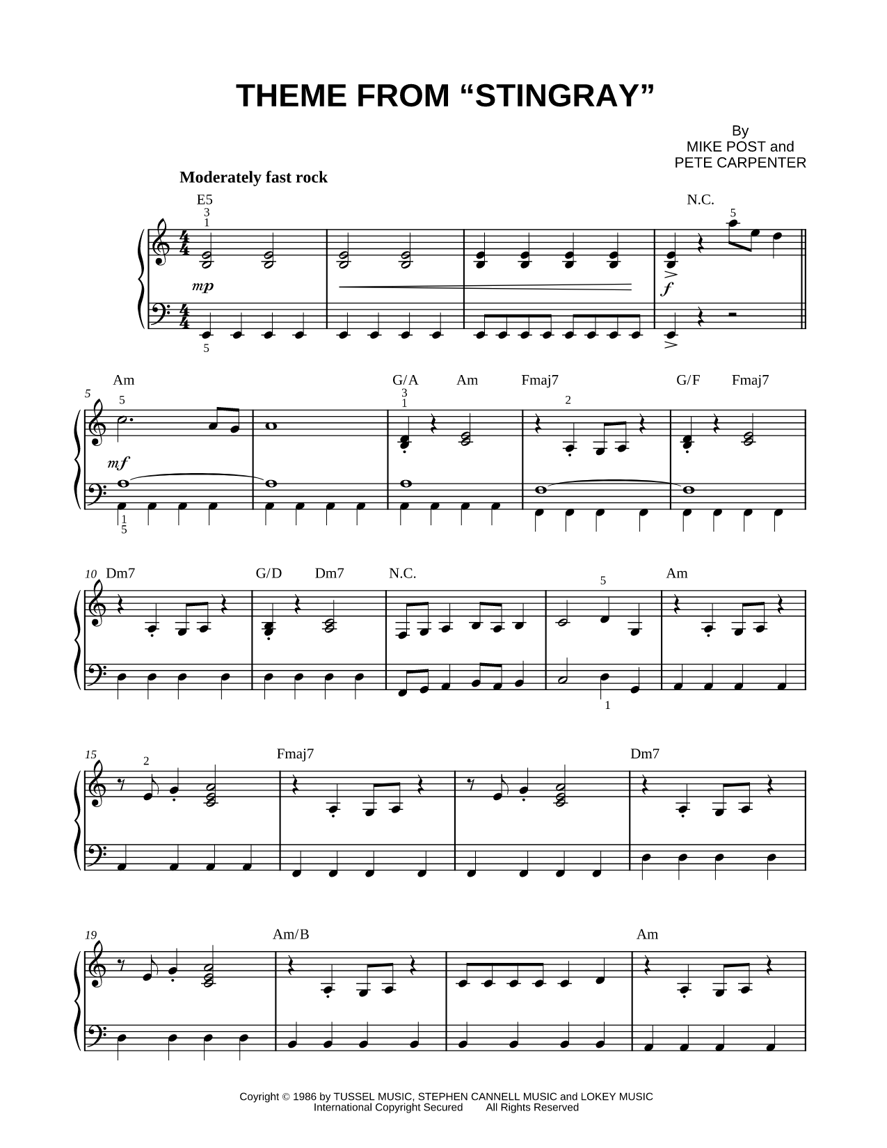 Theme from Stingray