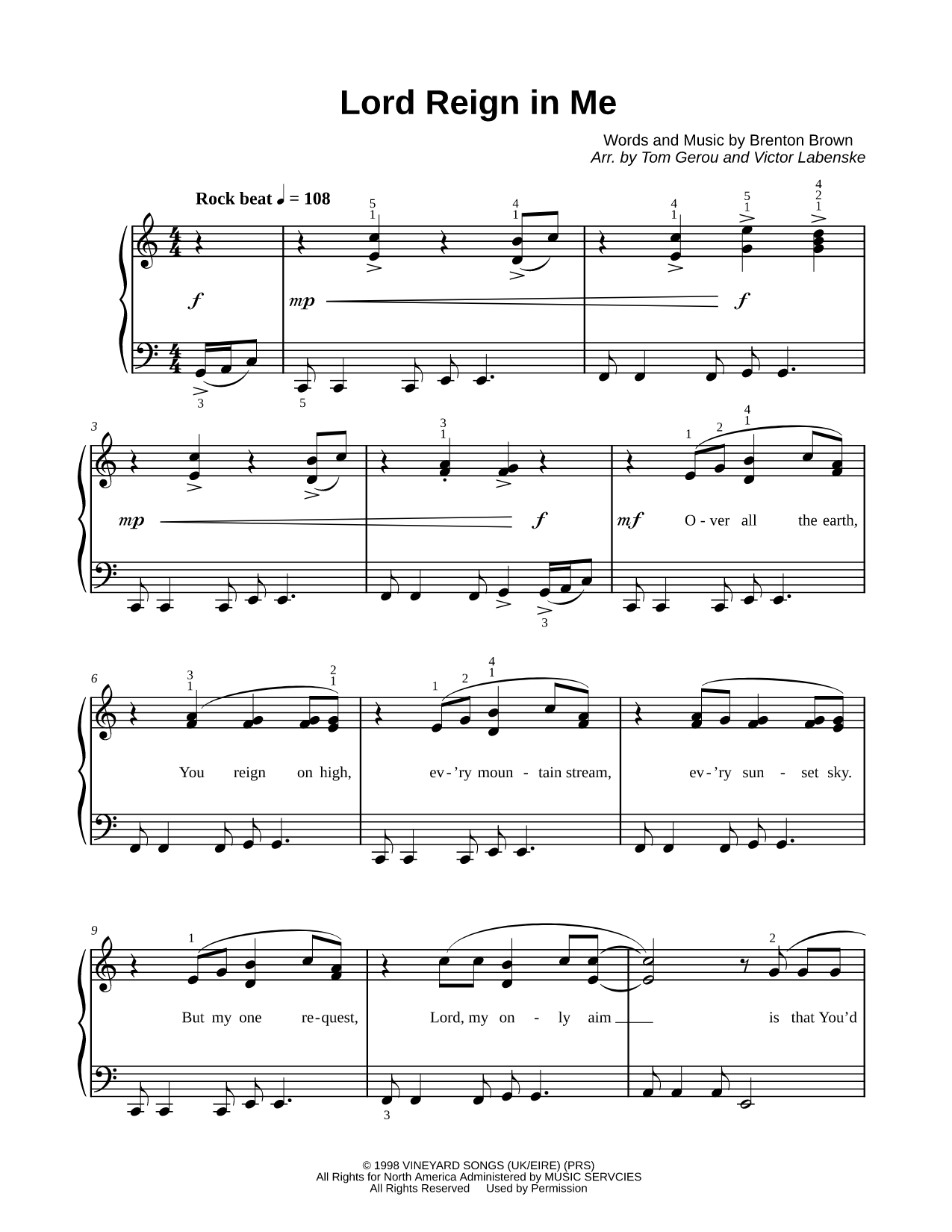 Lord, Reign in Me