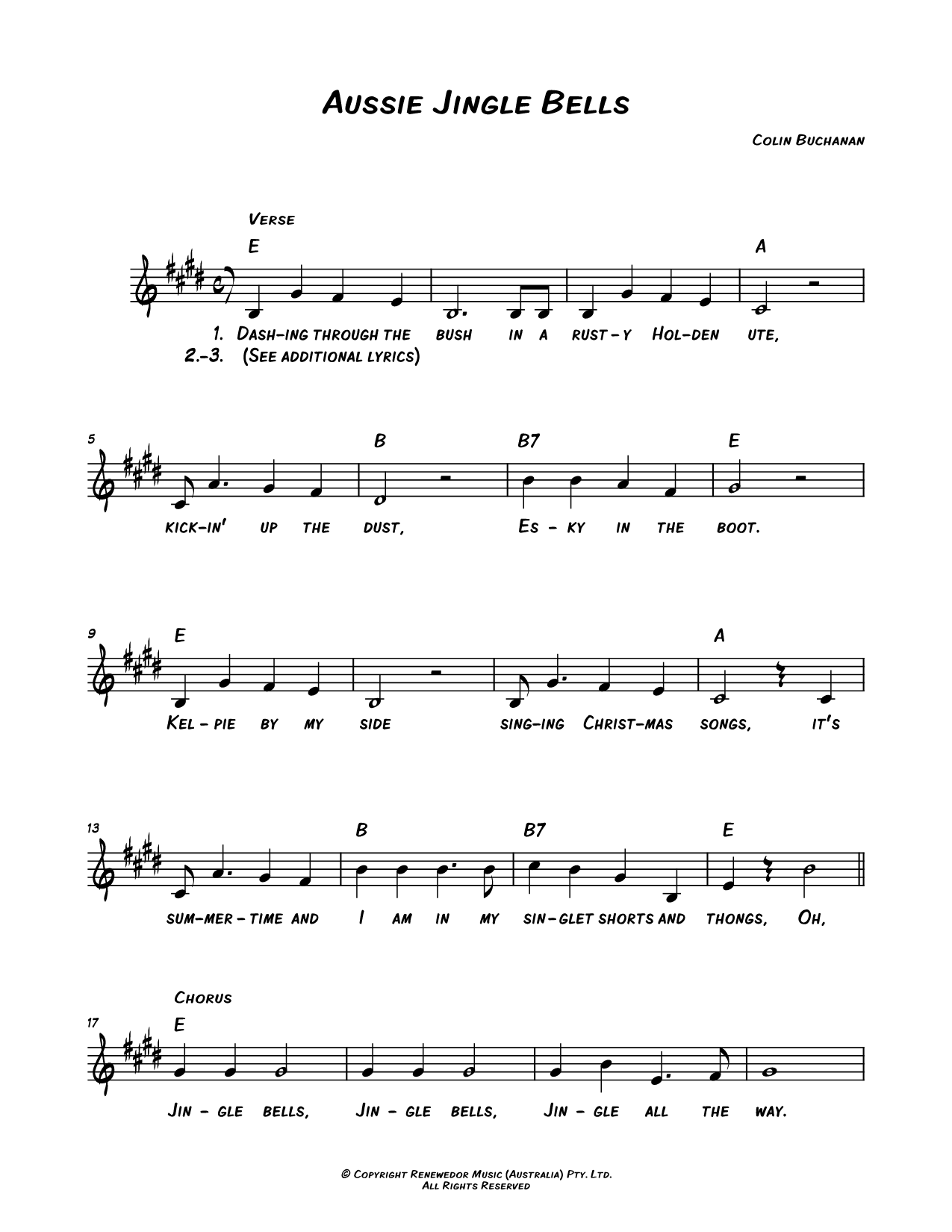 Aussie Jingle Bells