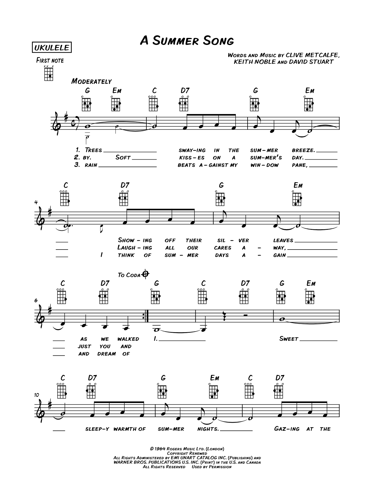 A Summer Song