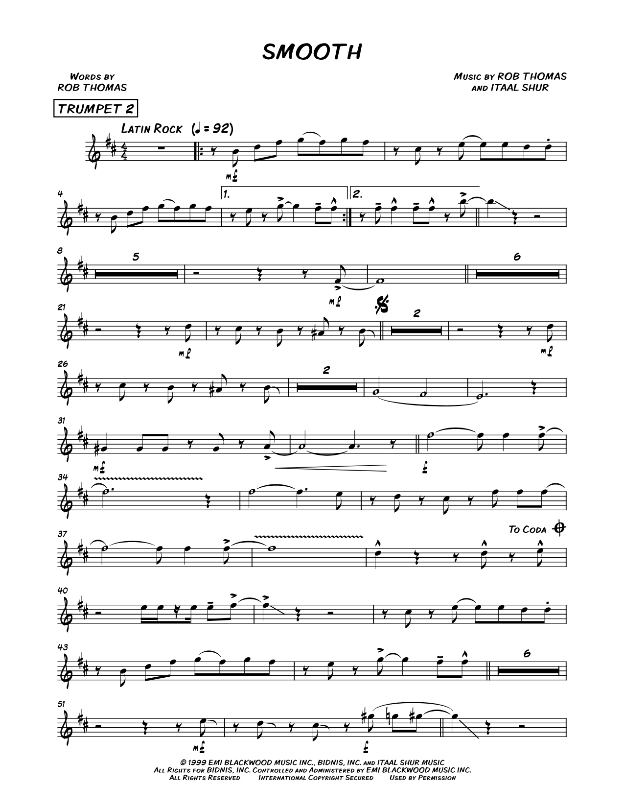 Smooth - Trumpet 2