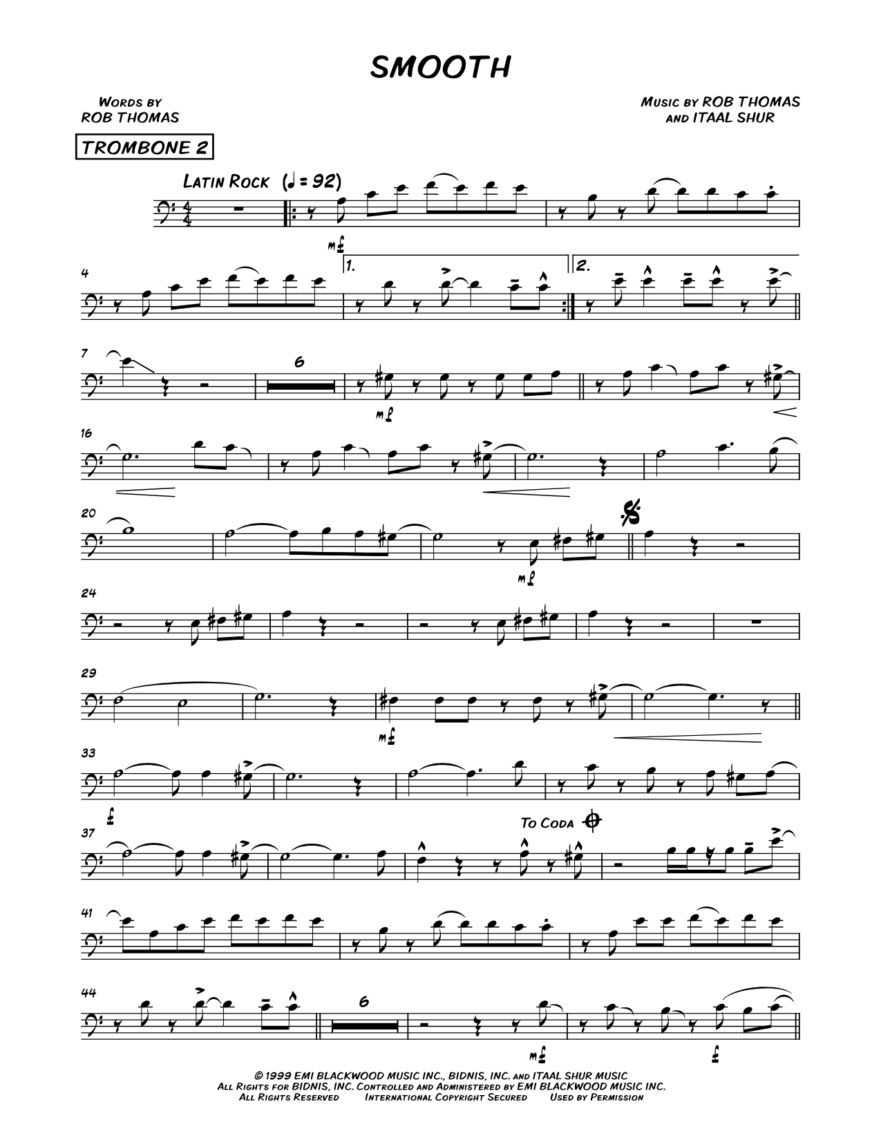 Smooth - Trombone 2