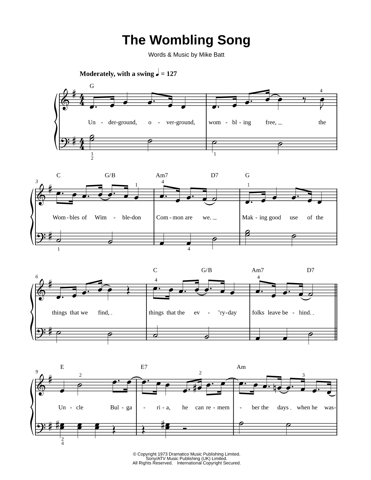 The Wombling Song