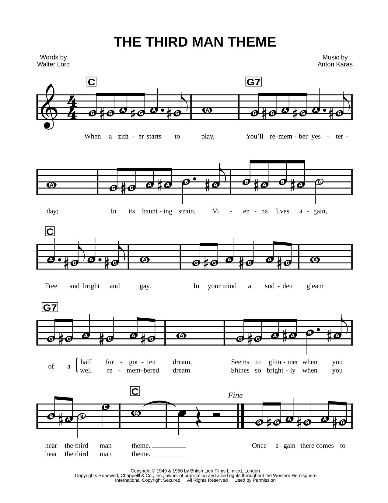 The Third Man Theme