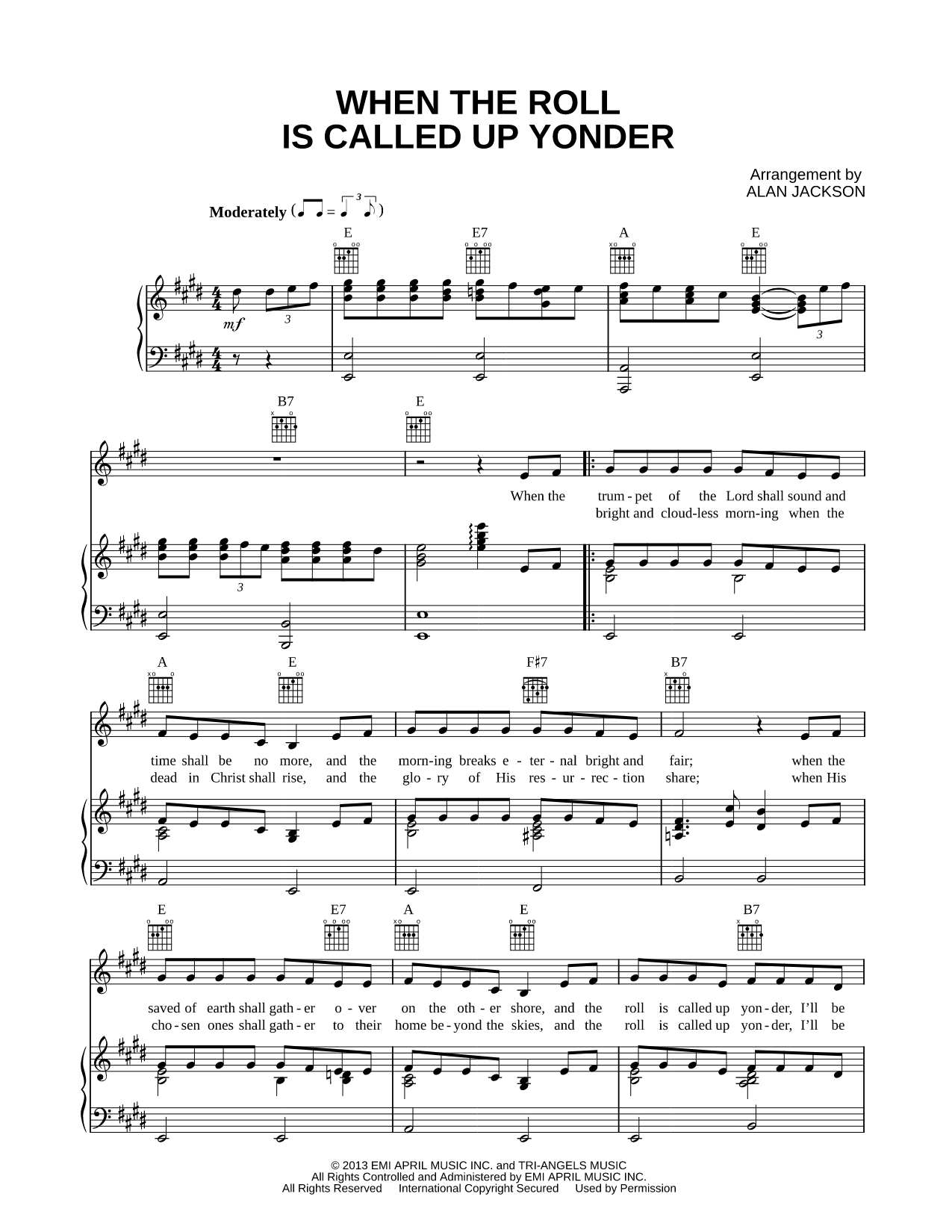 When the Roll Is Called Up Yonder
