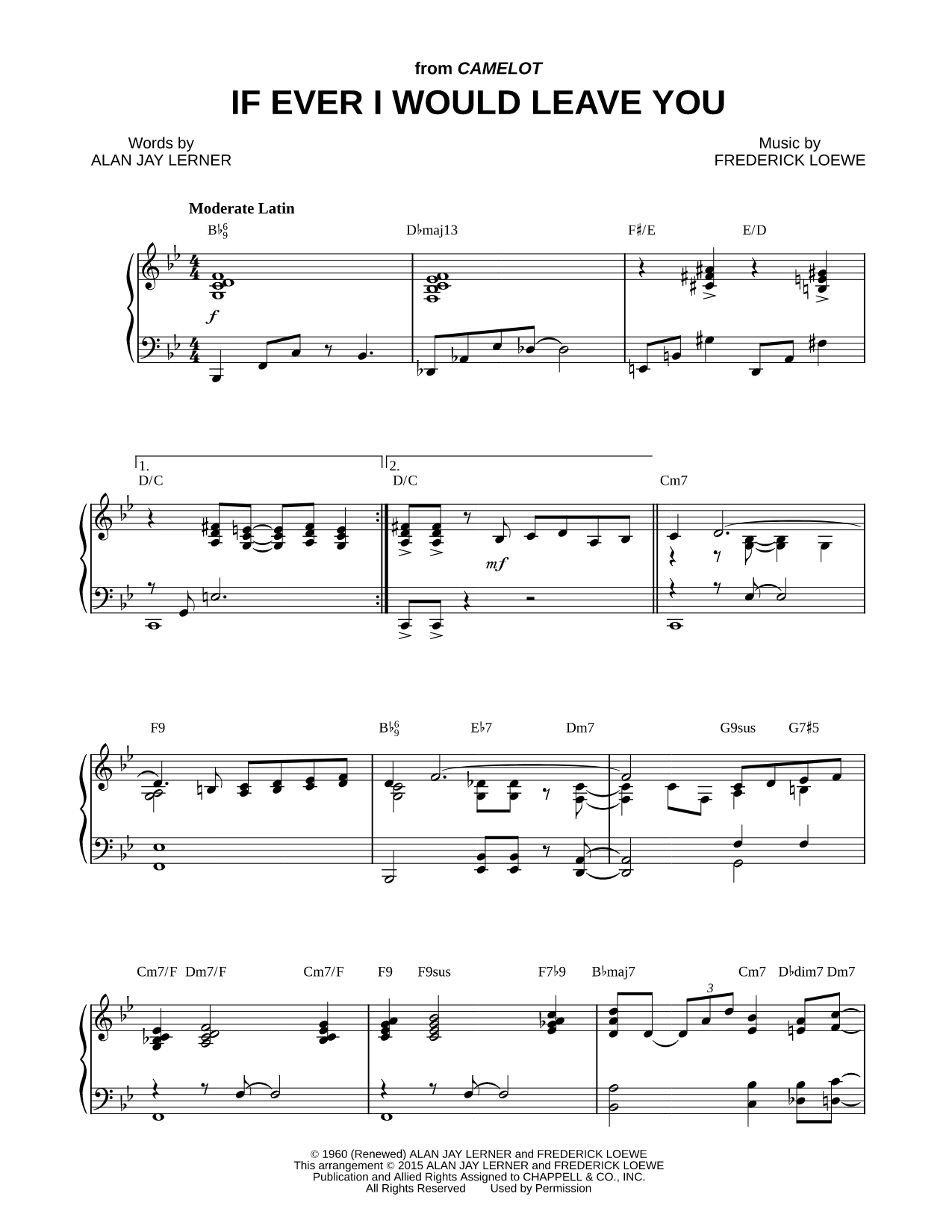 If Ever I Would Leave You