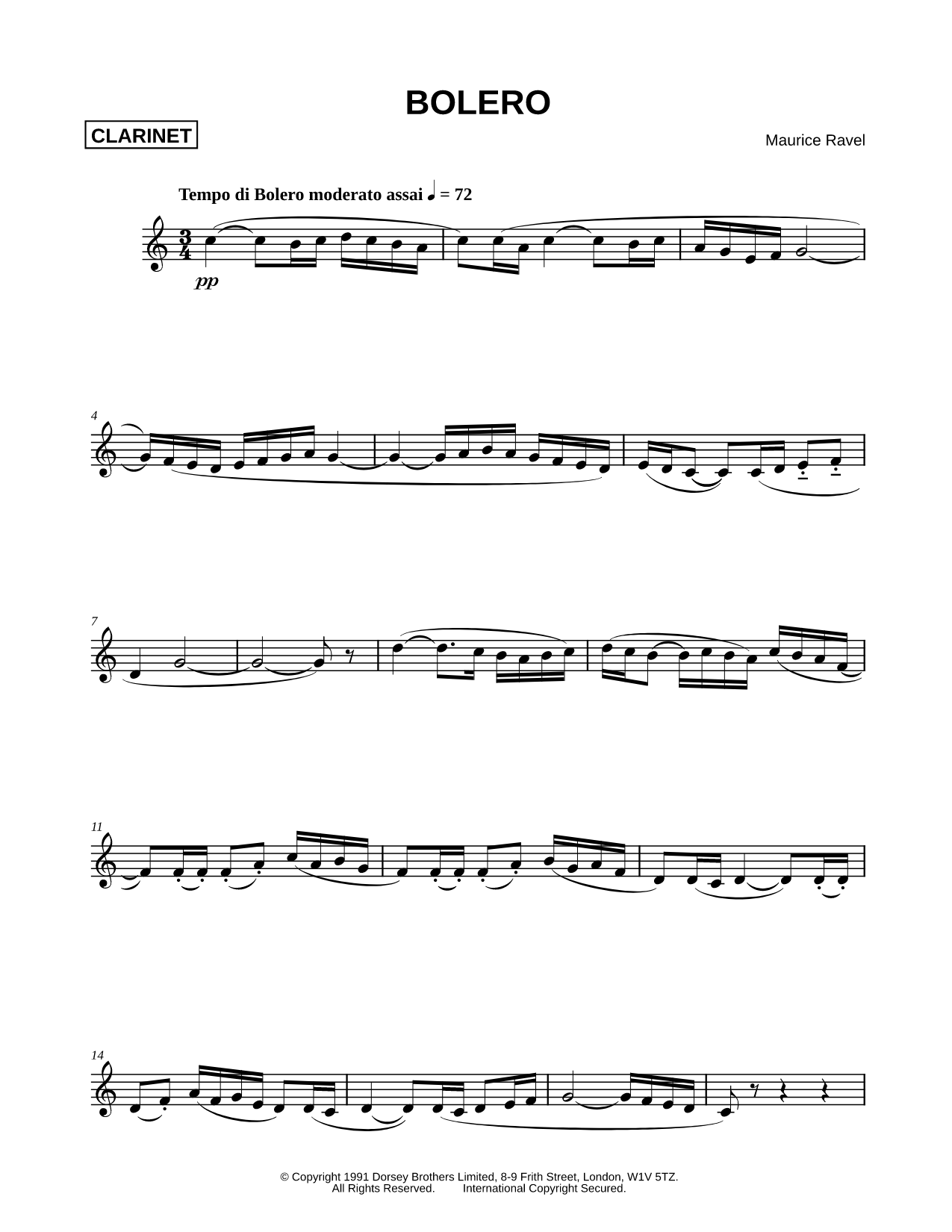 Bolero [Main Theme]