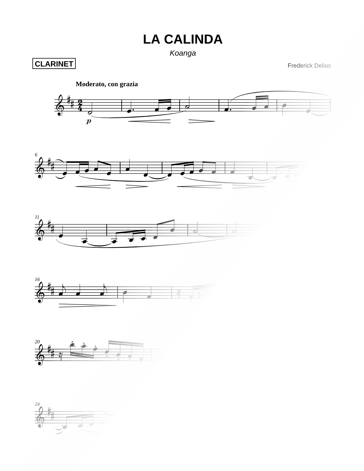 La Calinda [Main Theme]