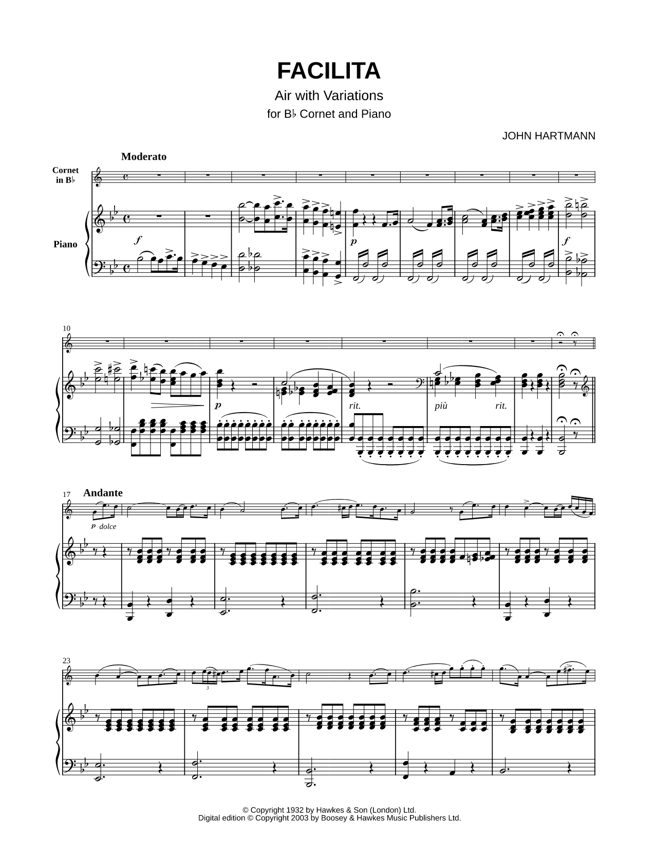 Facilita - Trumpet & Piano
