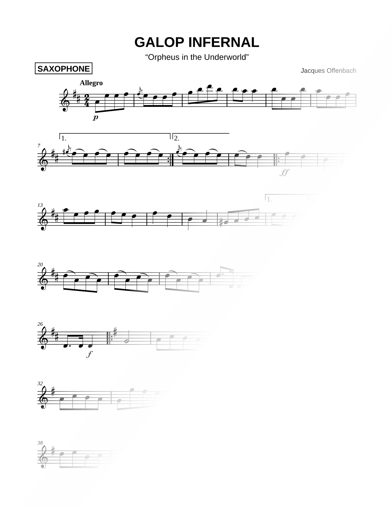 Can Can [Main Theme]