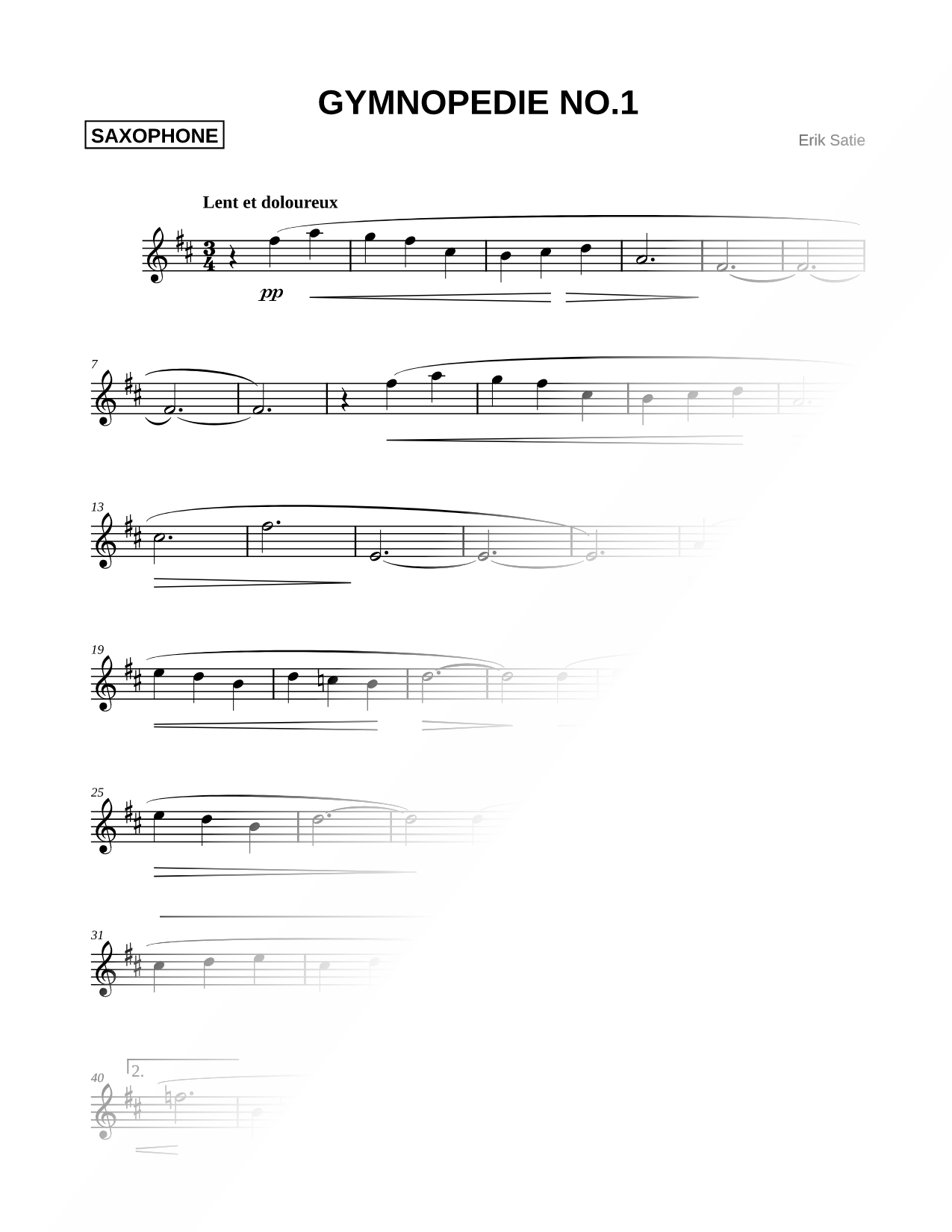 Gymnopédie No.1 [Main Theme]