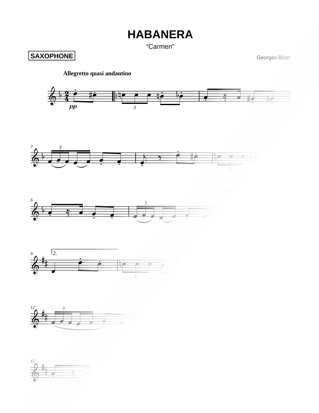 Habanera [Main Theme]