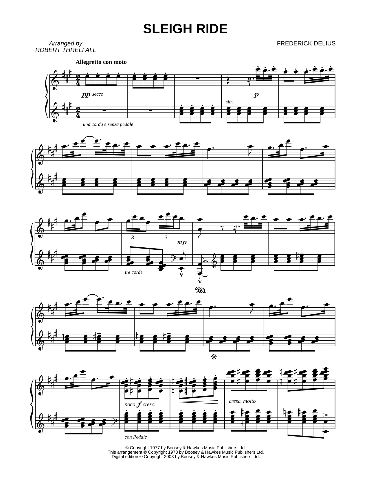 Sleigh Ride