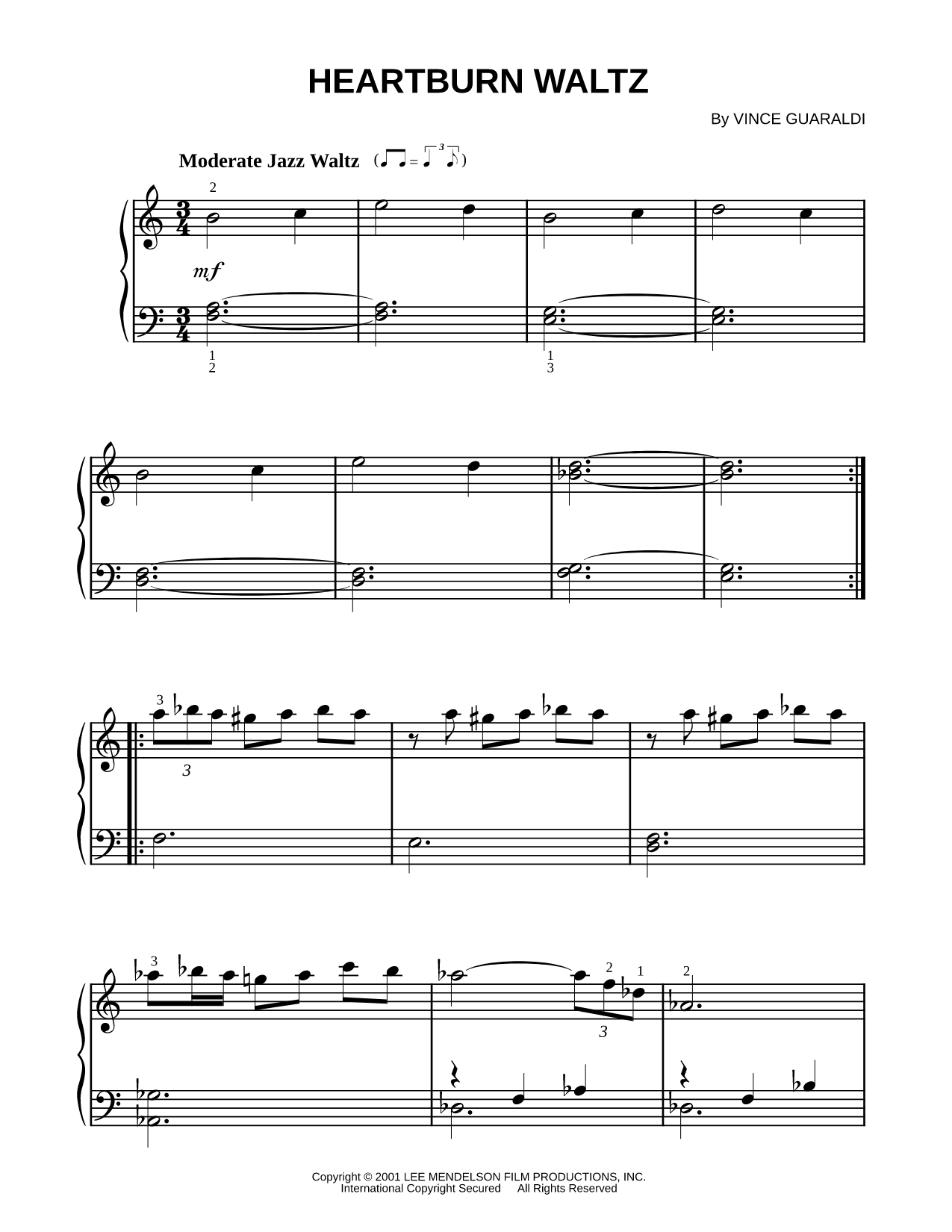 Heartburn Waltz