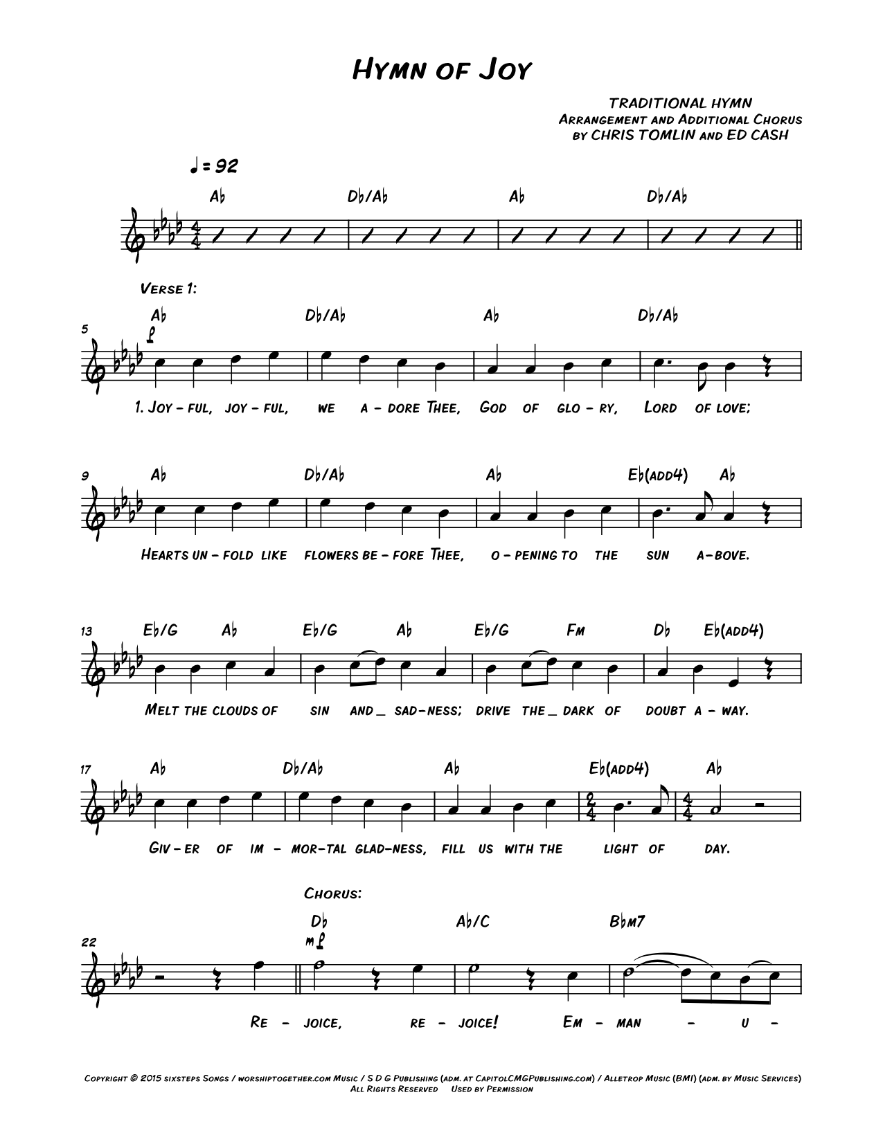 Hymn of Joy