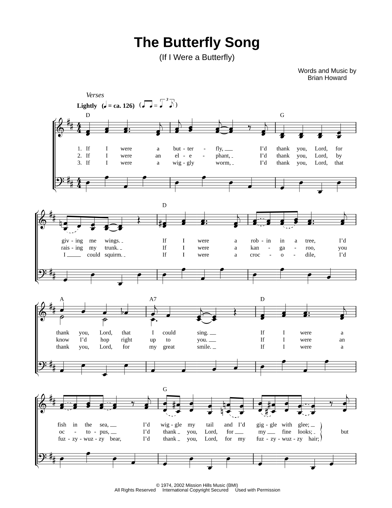 The Butterfly Song