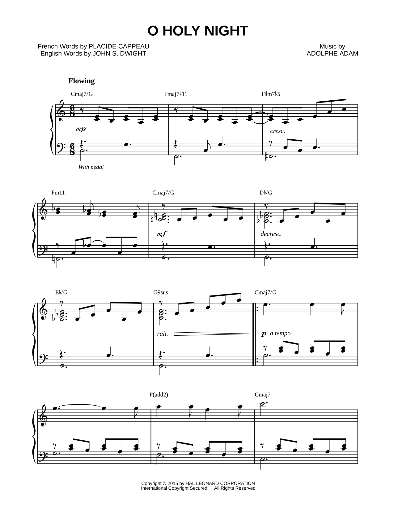O Holy Night [jazz version]