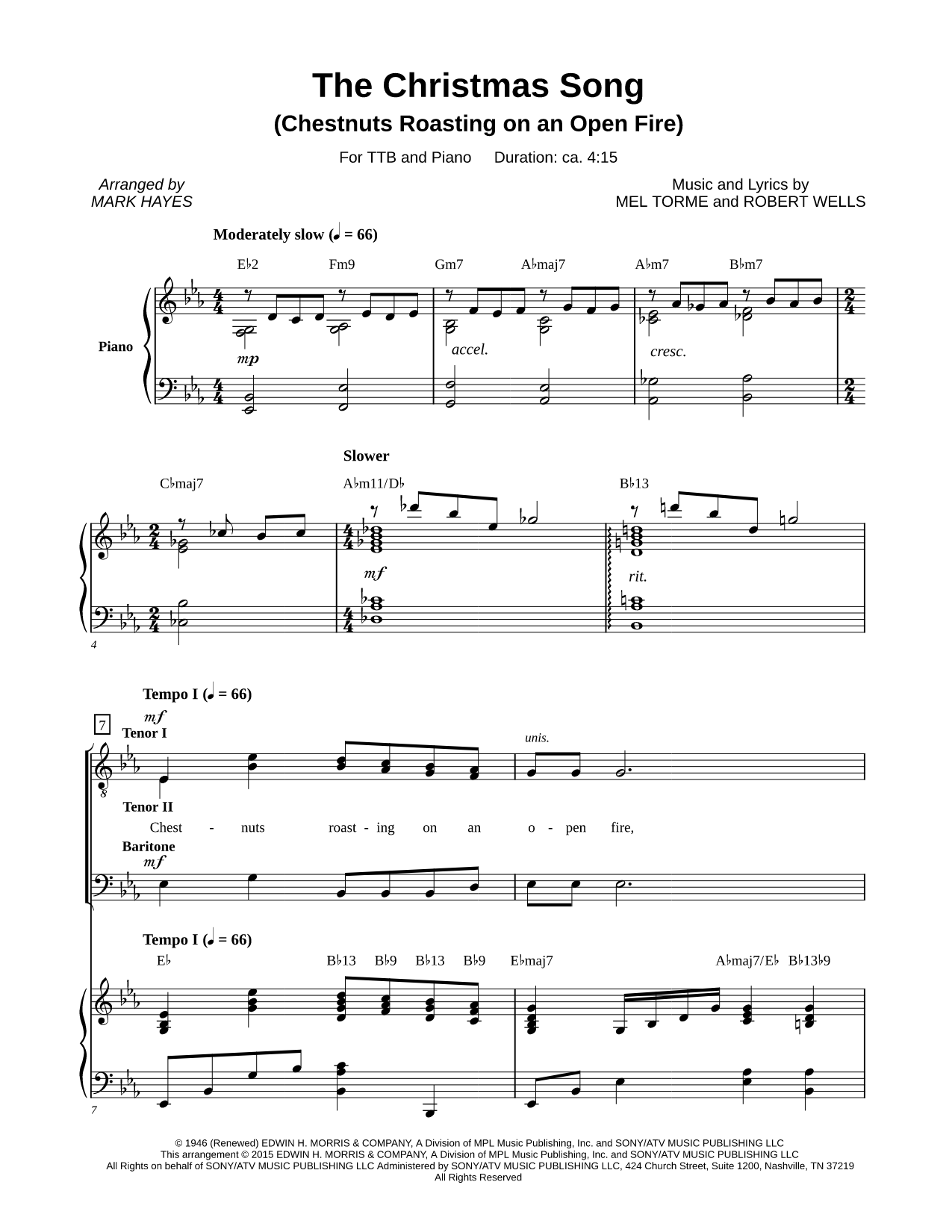 The Christmas Song (Chestnuts Roasting on an Open Fire)