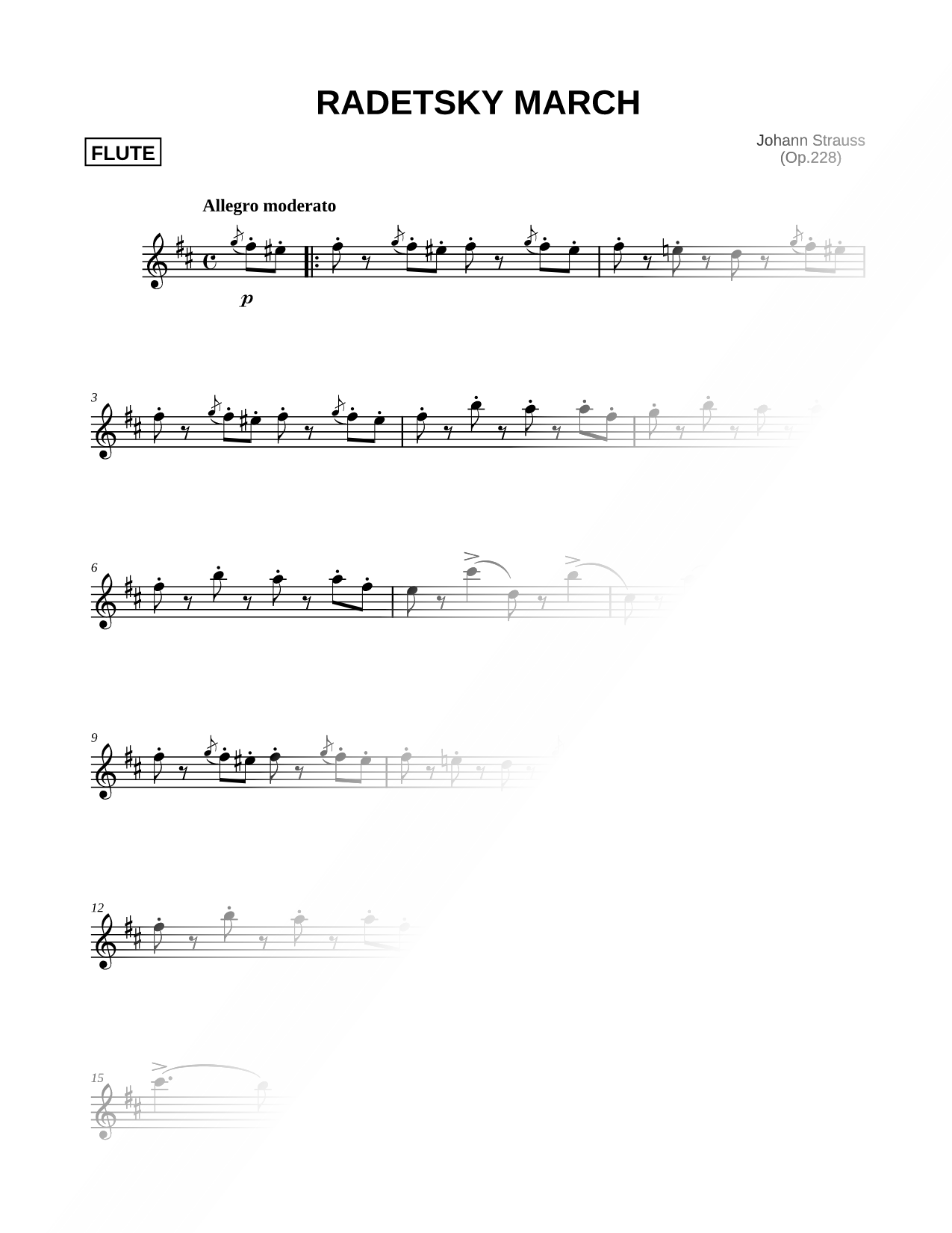 Radetsky March [Main Theme]