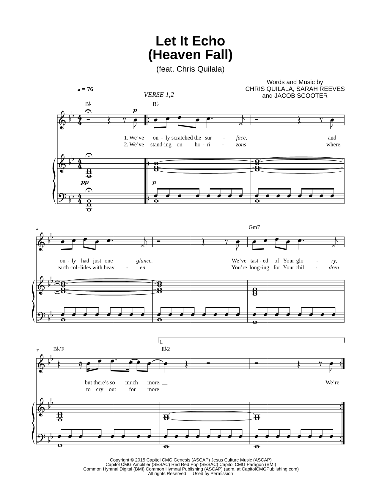 Let It Echo (Heaven Fall)