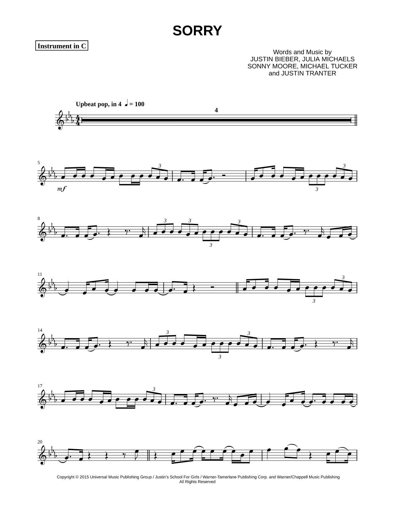 Sorry - C Instrument