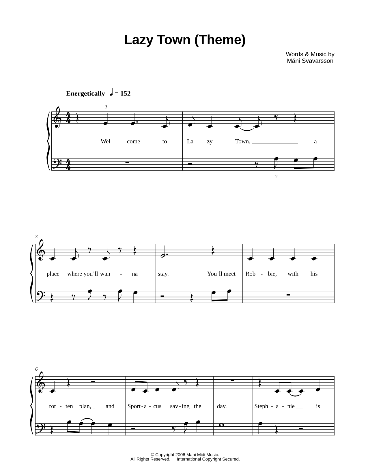 Lazy Town Theme