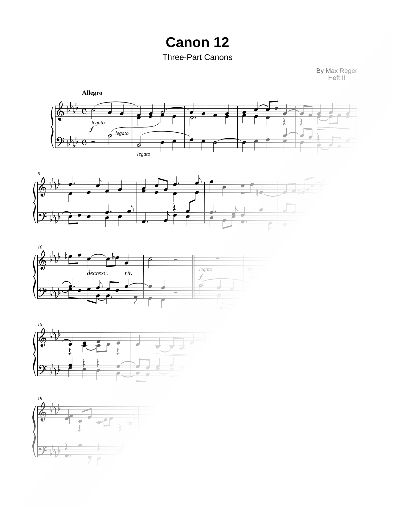 111 Canons, Book 2: Canon 12