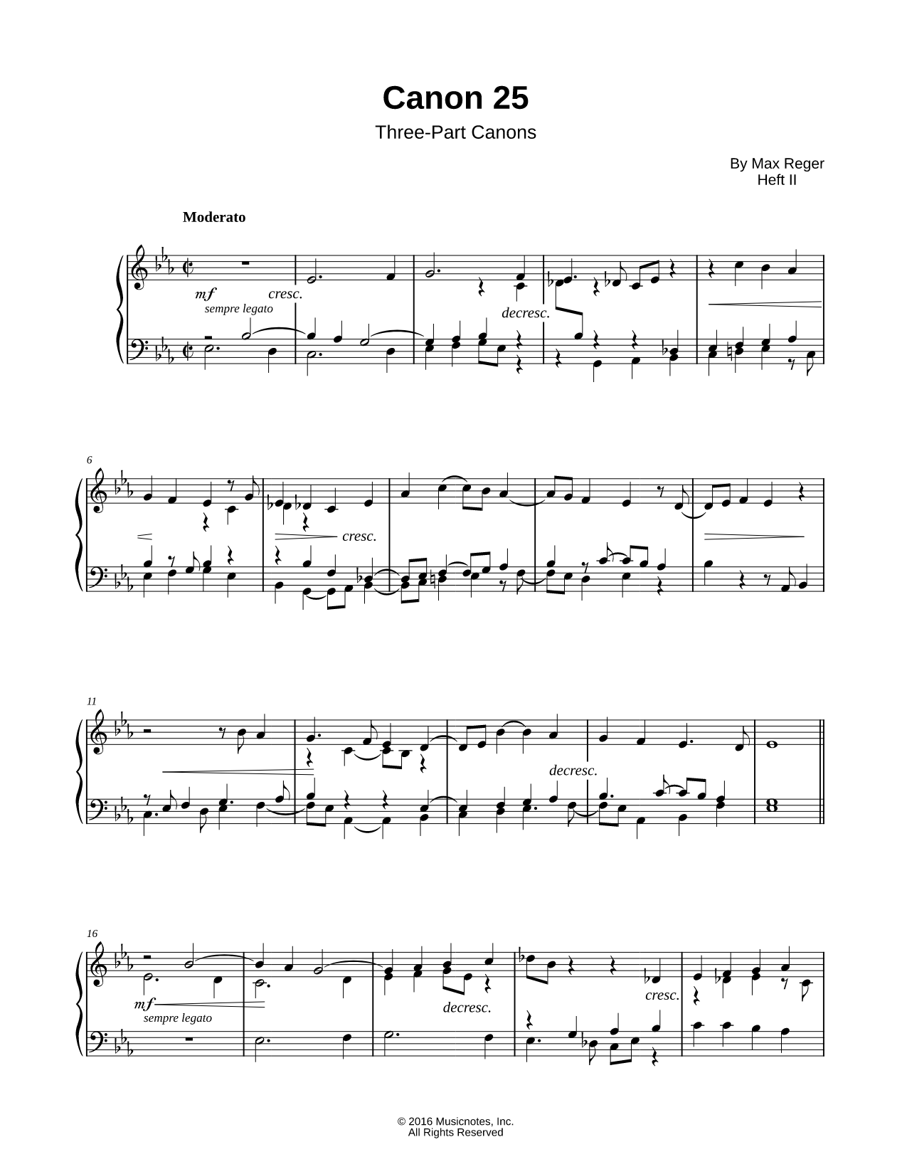 111 Canons, Book 2: Canon 25
