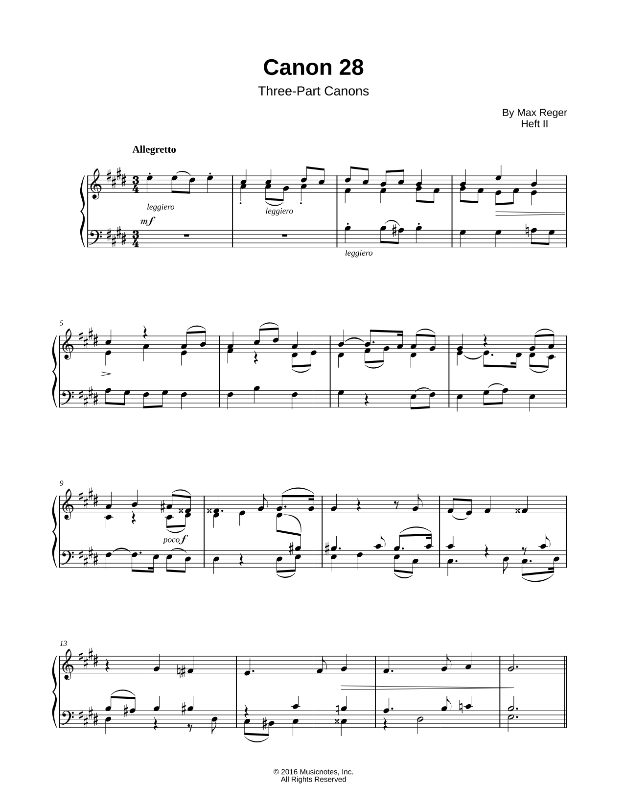 111 Canons, Book 2: Canon 28