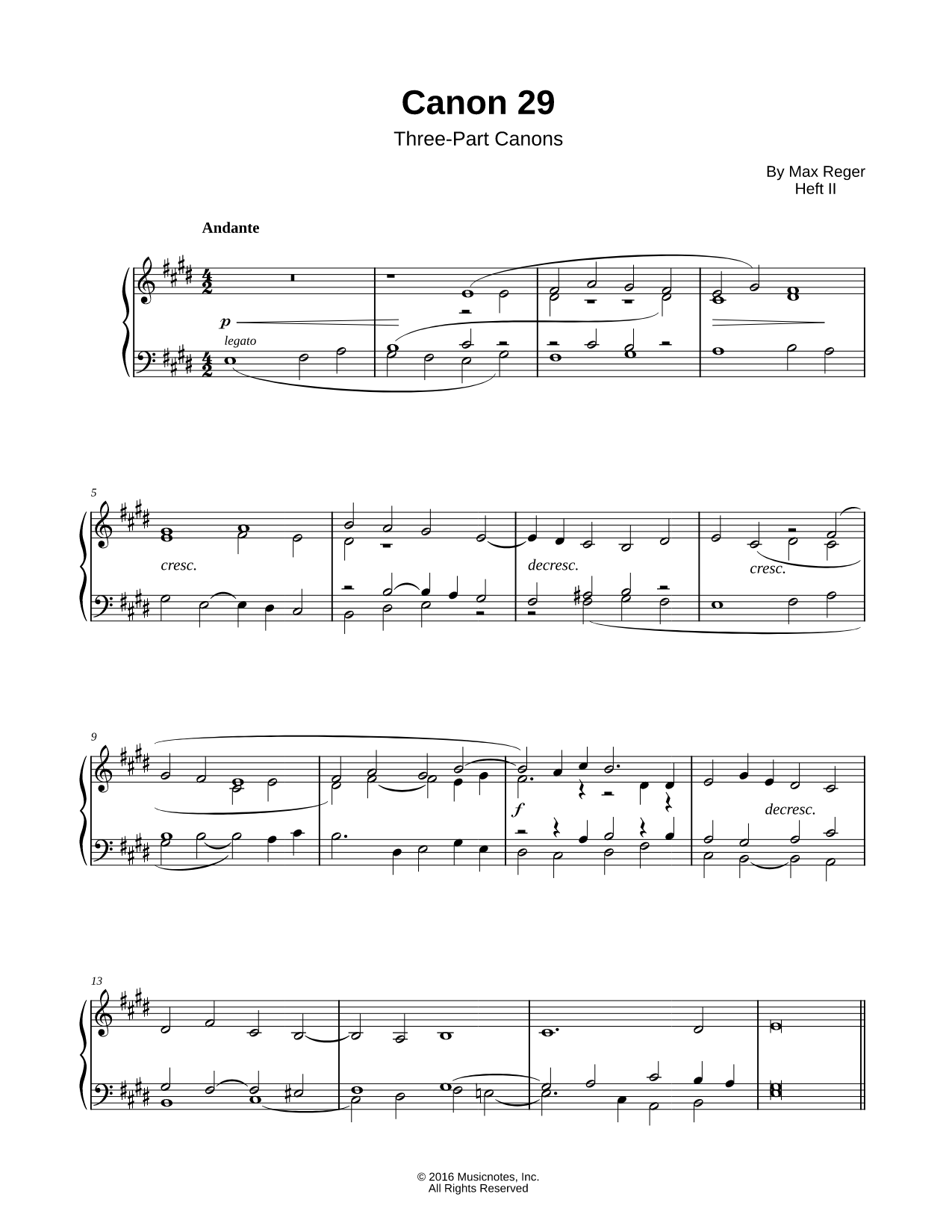 111 Canons, Book 2: Canon 29