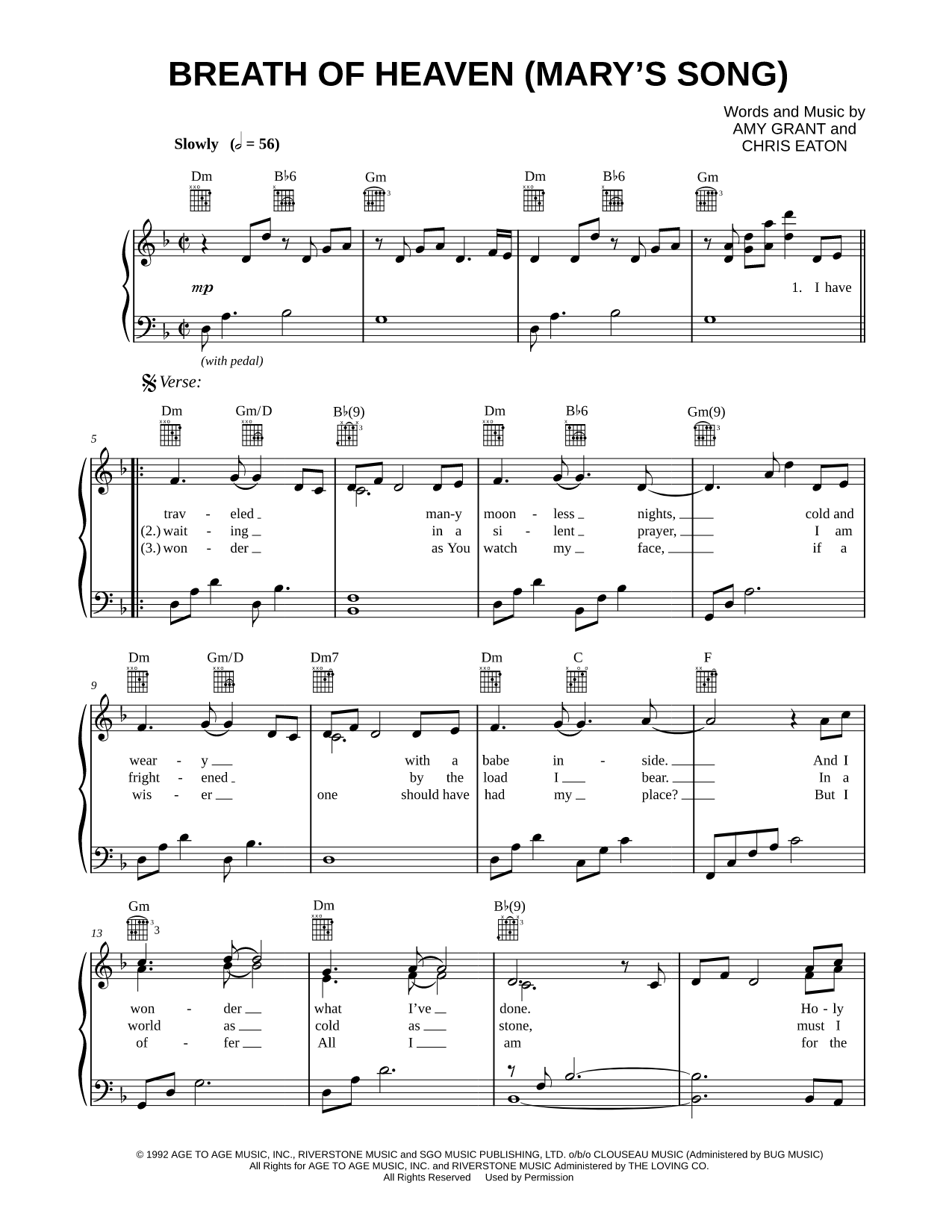 Breath of Heaven (Mary's Song)