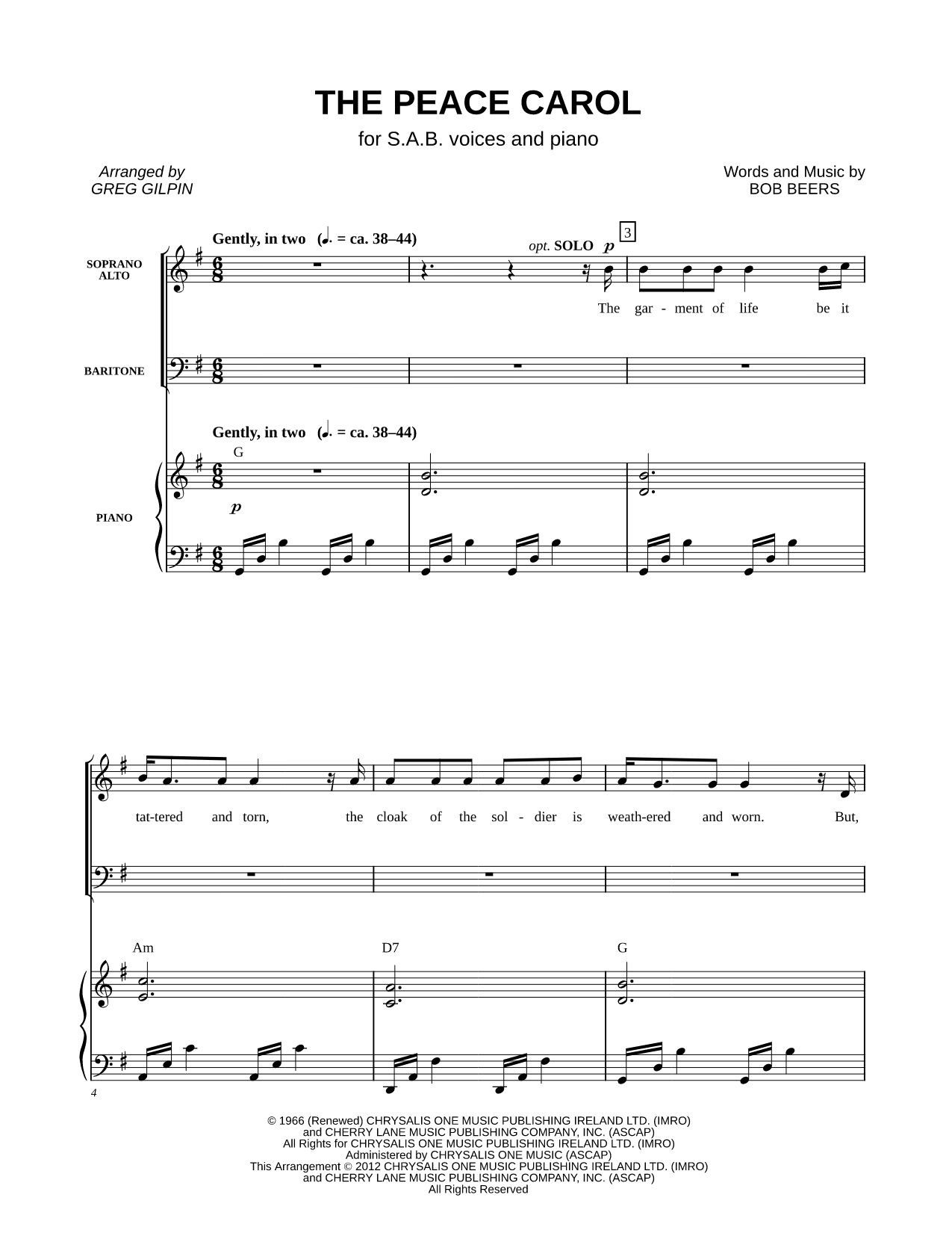 The Peace Carol