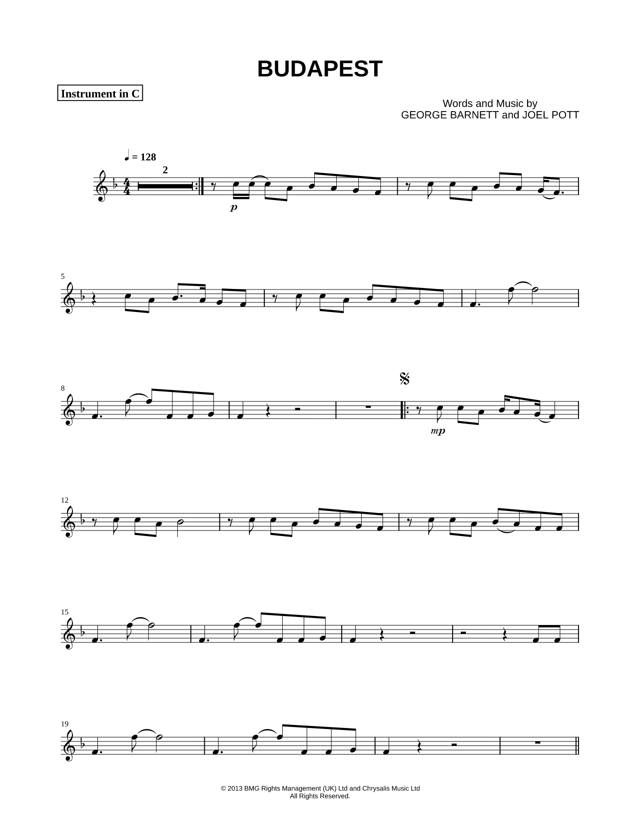 Budapest - C Instrument