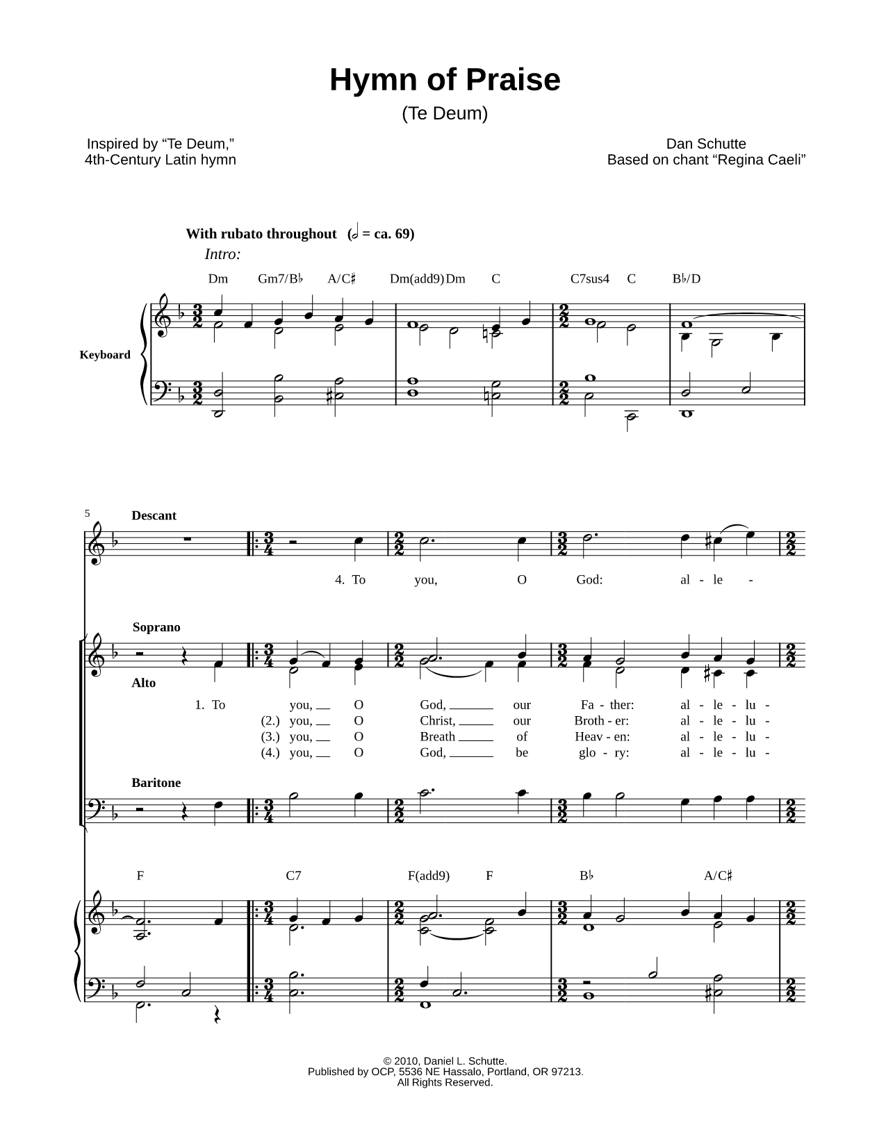 Hymn of Praise (Te Deum)