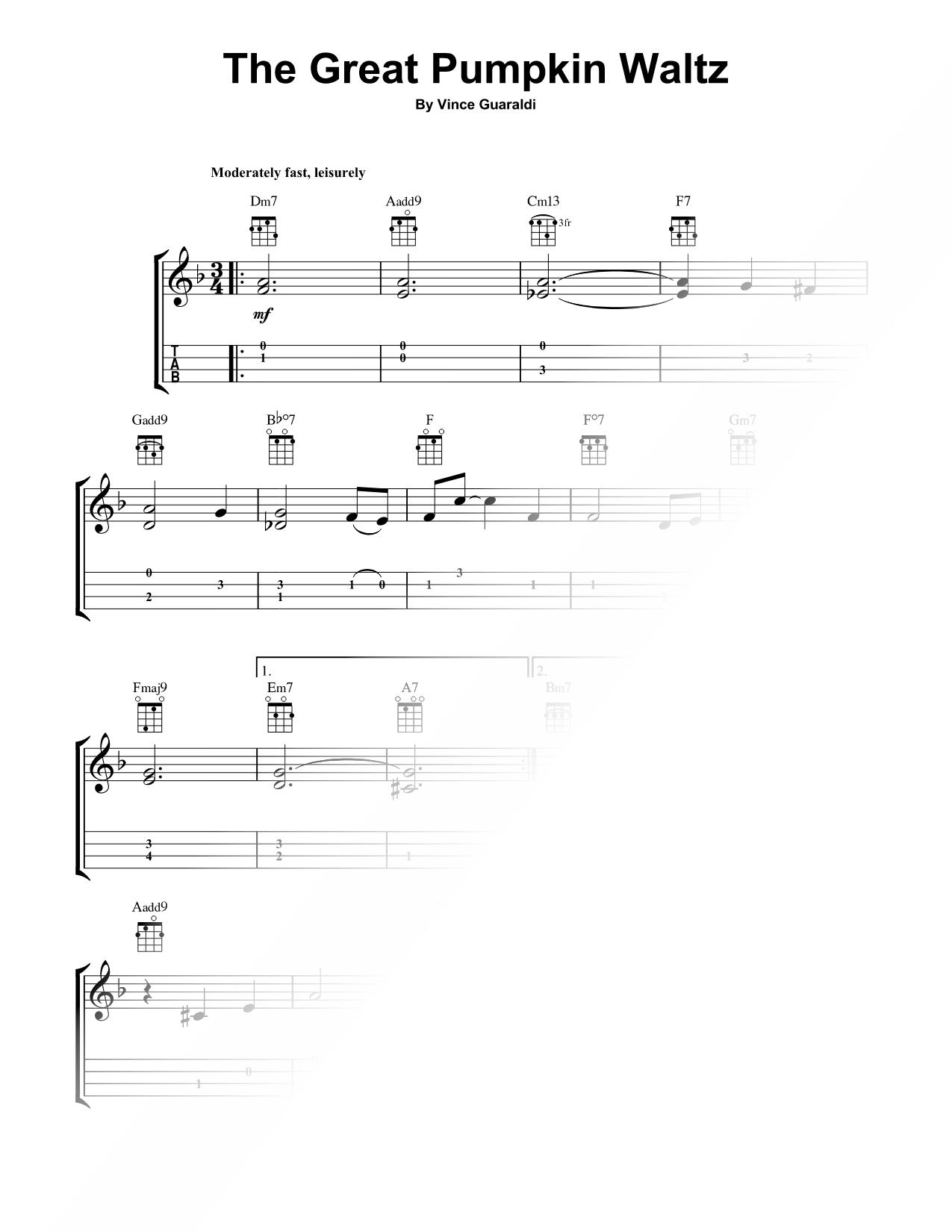 The Great Pumpkin Waltz