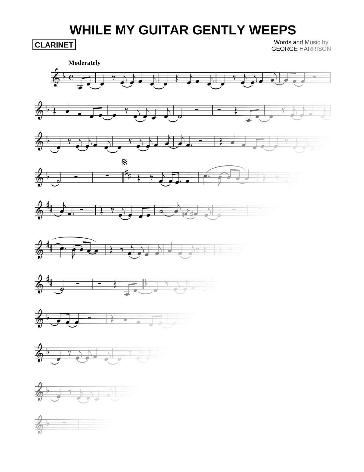 While My Guitar Gently Weeps