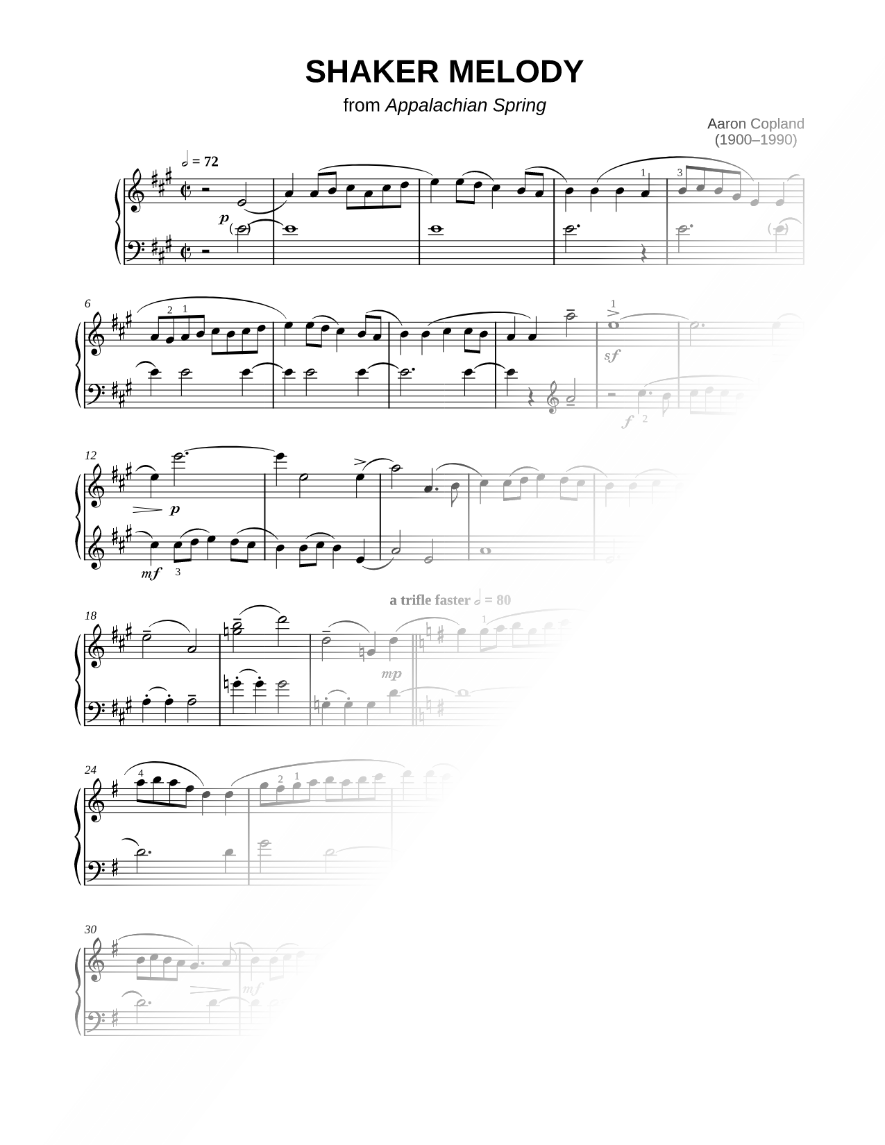 Shaker Melody